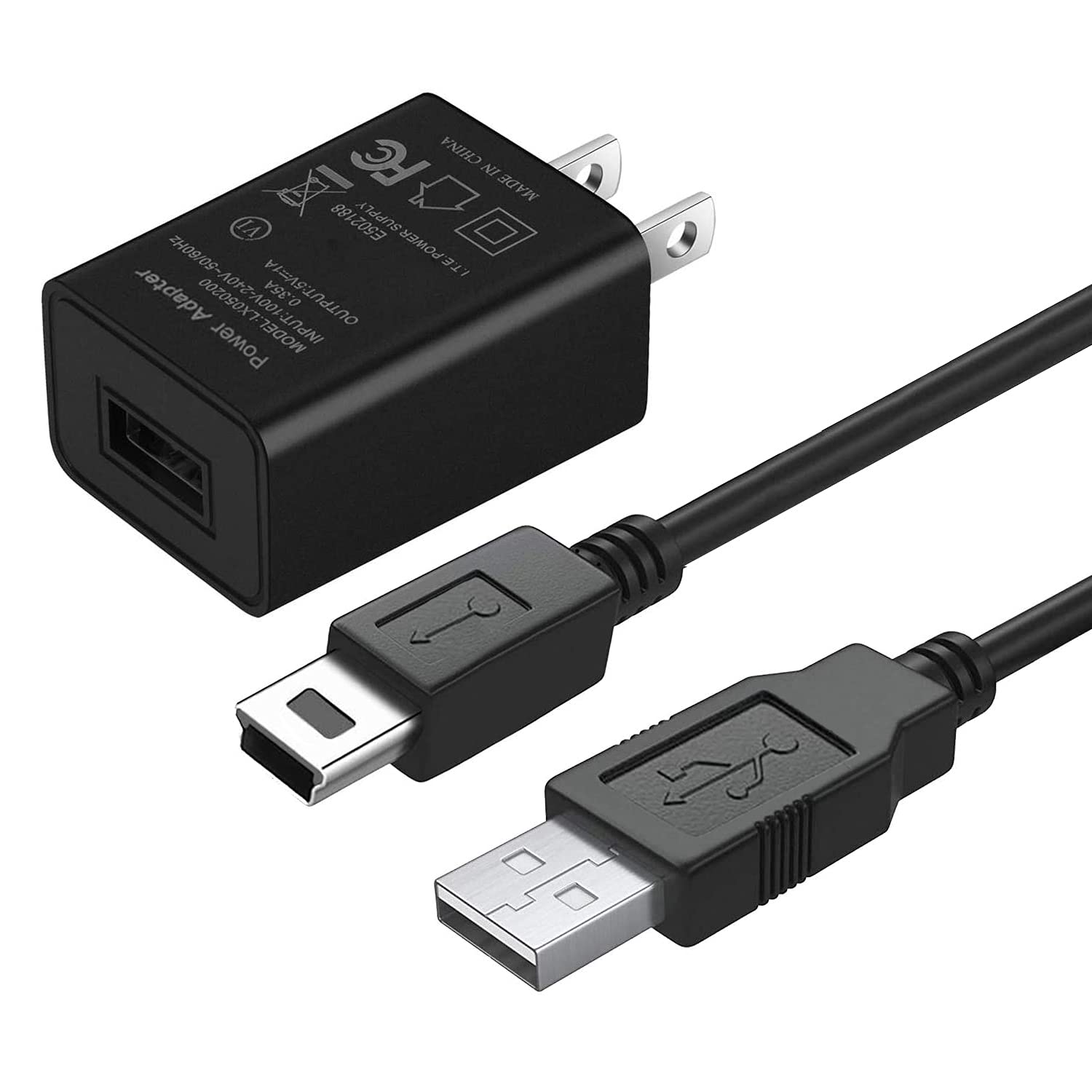 Charger For Texas Instruments Ti 84 Plus Ce Graphing Calculator,5Ft Data Cable For Ti 84 Plus C Silver Edition Calculator,Ti 89 