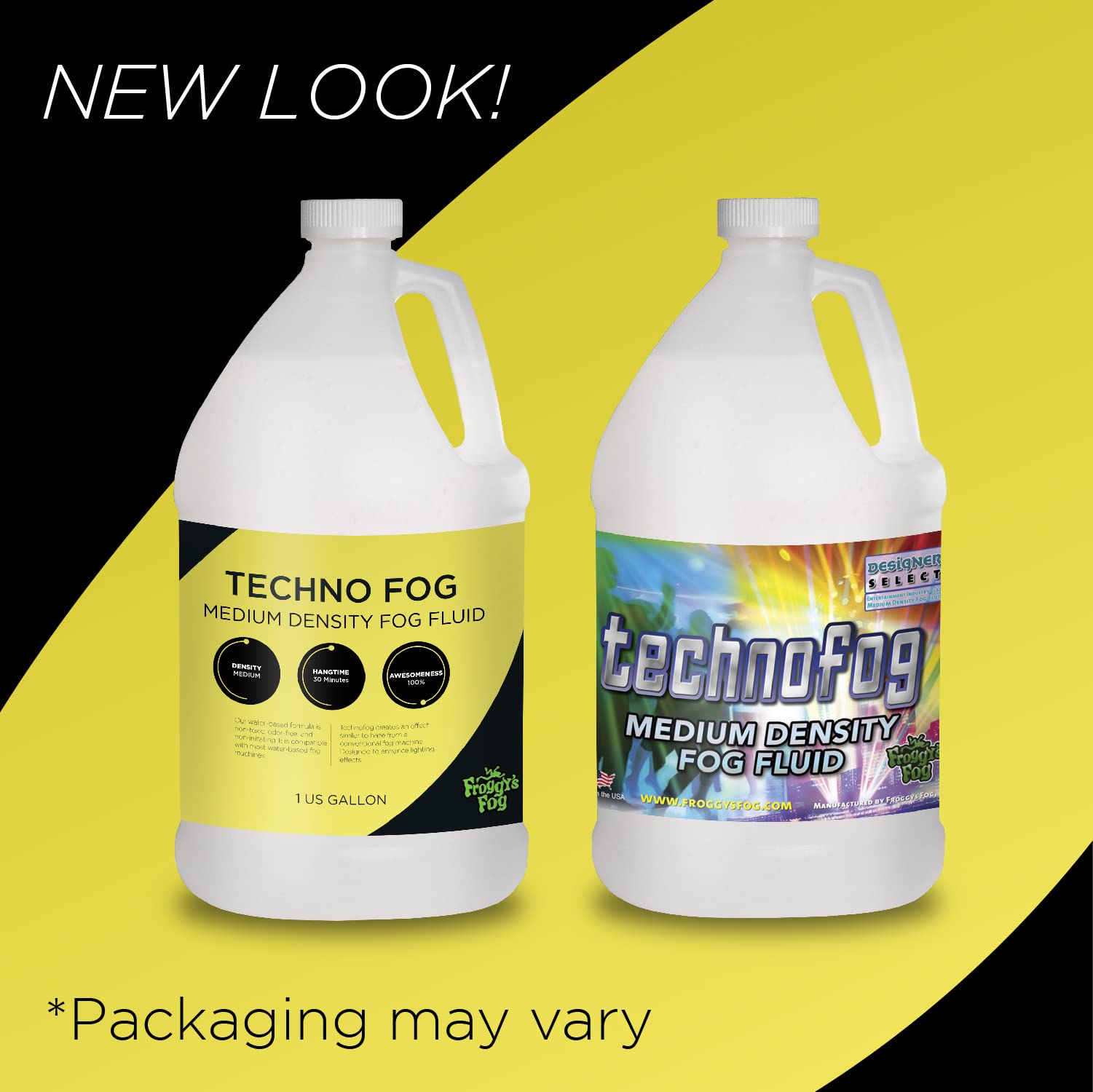 Froggys Fog   Techno Fog   Dj Party Club & Mix   Premium Quality Fog Juice   4 Gallon Case   For Djs, Venues, Photography