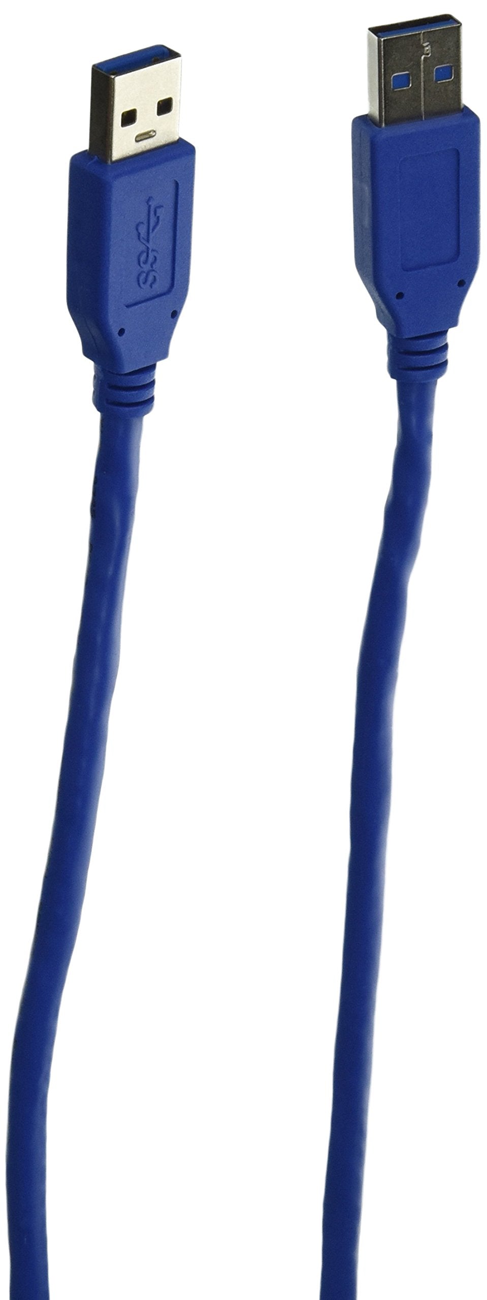 Siig Superspeed Usb 3.0 Type A (Male) To Type A (Male) Cable 2 Meters (Cb Us0212 S1),Blue