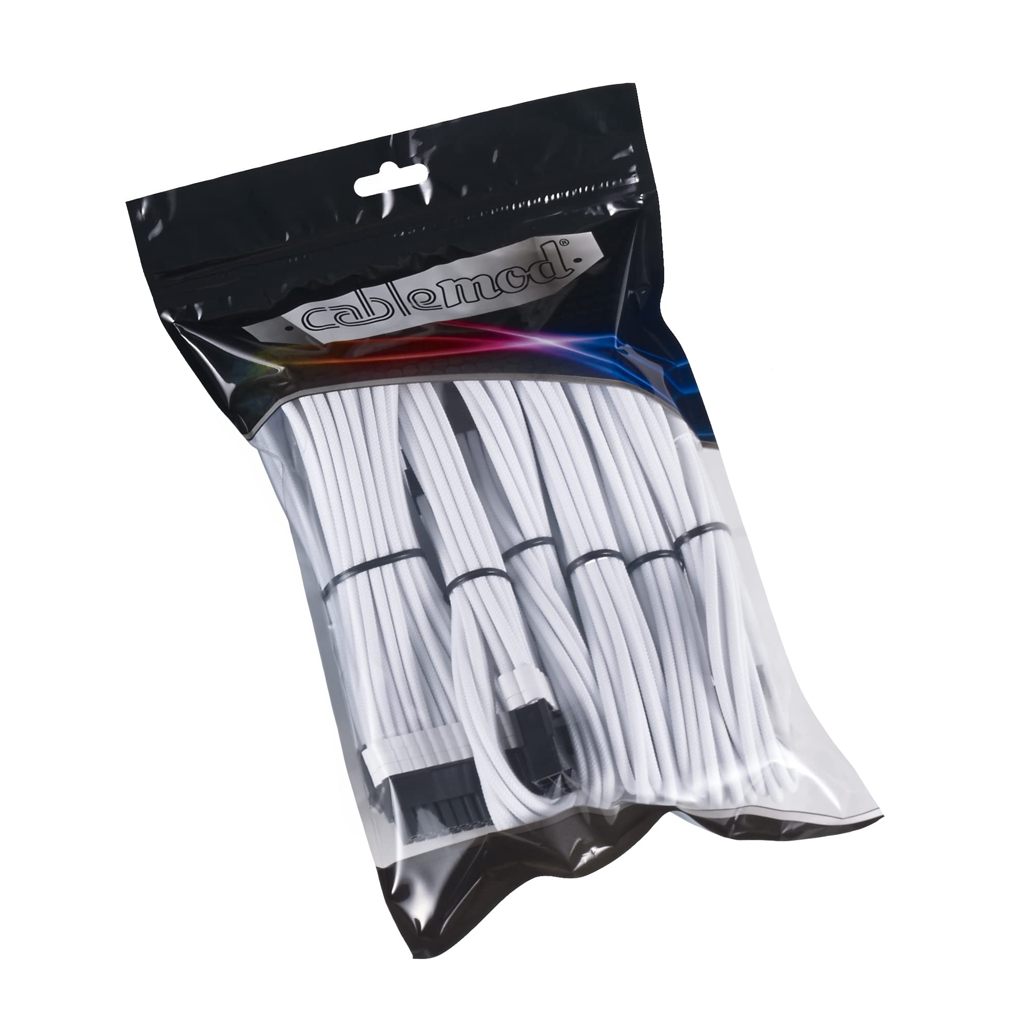 Cablemod Pro Modmesh Sleeved Cable Extension Kit (White)