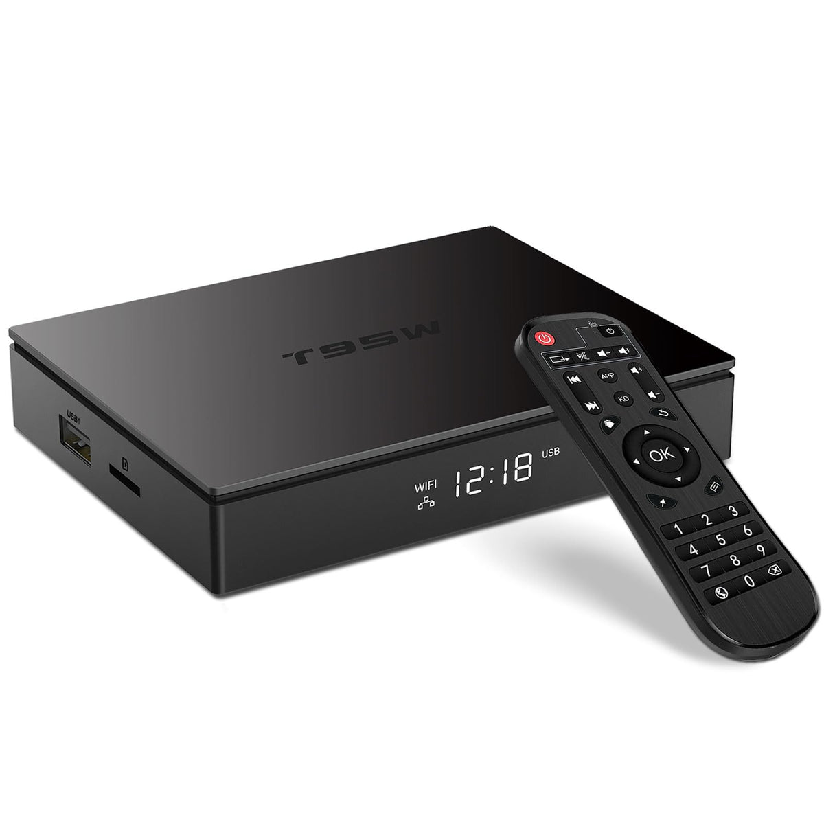 Bl Android Tv Box 11.0, 2024 Android Tv Box Amlogic S905W2 Quad-Core 4Gb Ram 32Gb Rom, 4K Tv Box Android Support Av1 Decoder 2.4