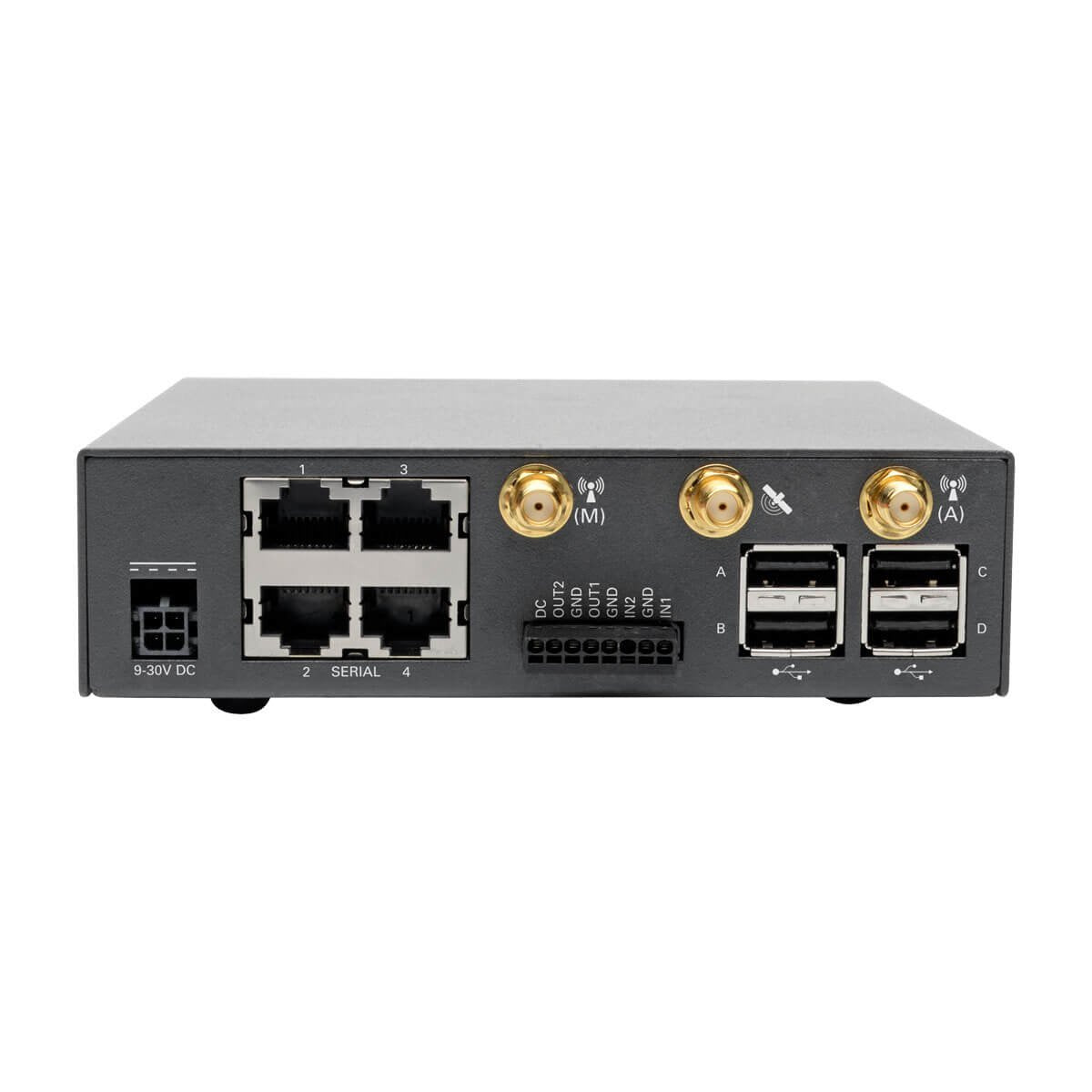 Tripp Lite 4 Port Console Server With Dual Gb Nic, 4Gb Flash And 4 Usb Ports (B093 004 2E4U)