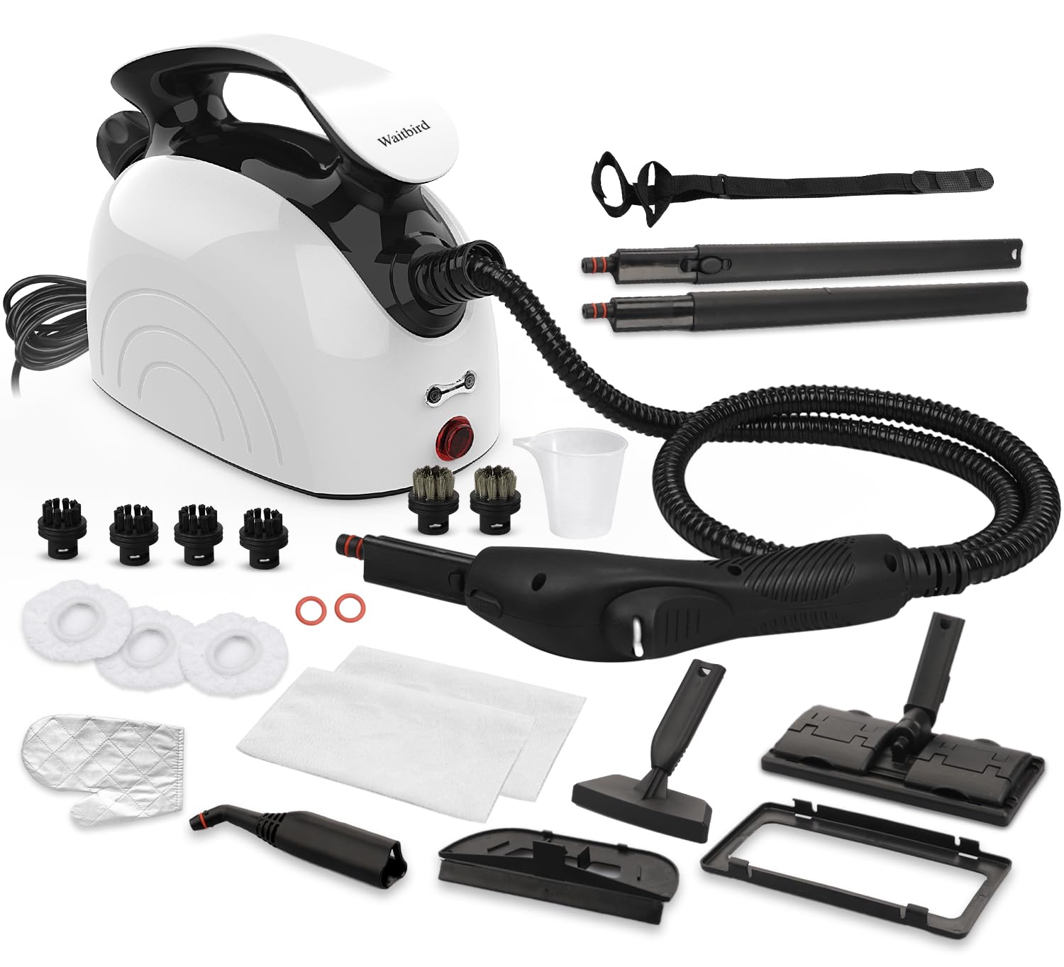 Steam Cleaner, Multipurpose Powerful Steamer With 21 Accessories, Portable Handheld Steam Mop With 38Oz Tank, Natural Cleaning F