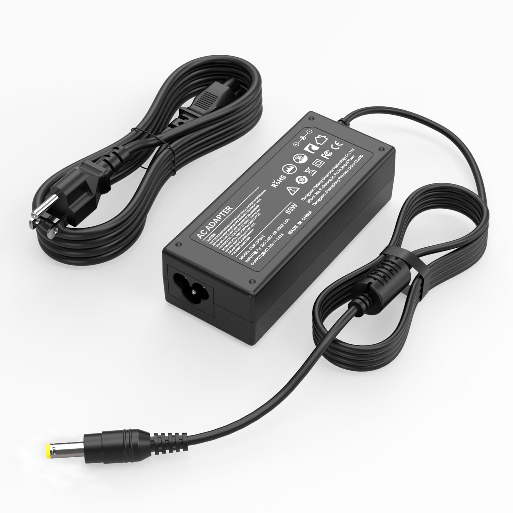 19V Power Cord For Acer Monitor S202Hl S271Hl Sb220Q R240Hy R221Q R271 S220Hql S230Hl S231Hl S232Hl S240Hl S241Hl; H226Hql H236Hl H276Hl G226Hql G236Hl G246Hl Gn246Hl Monitor Power Supply 65W