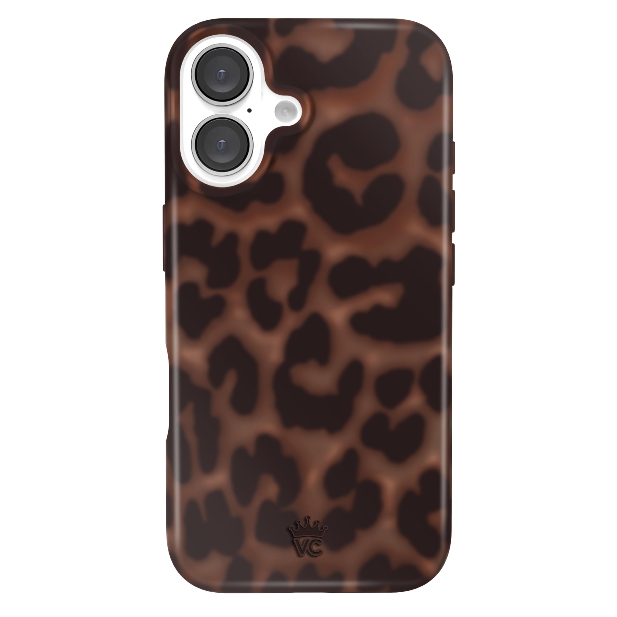 VELVET CAVIAR for iPhone 16 Case - Compatible with MagSafe [10ft Drop Tested] - It Girl Brown Leopard