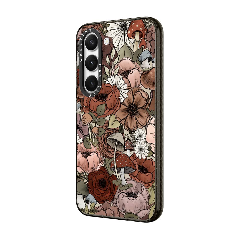 Casetify Impact Samsung Galaxy S23+ Case [4X Military Grade Drop Tested / 8.2Ft Drop Protection]   Forest Florals By Kt'S Canvas