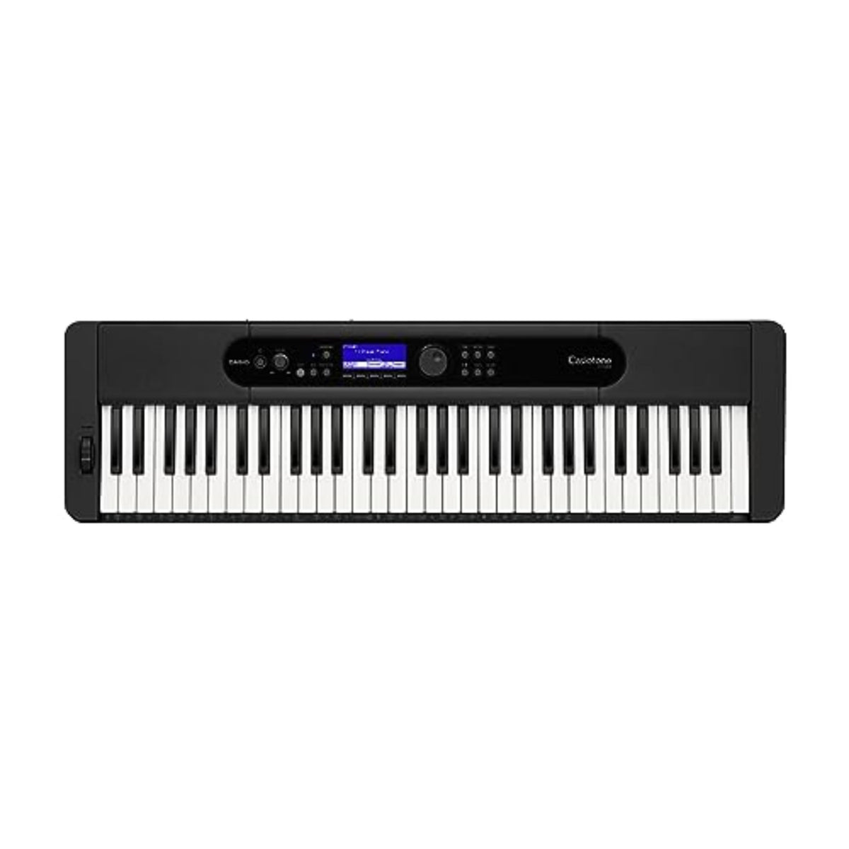 Casio Casiotone Ct S400 Touch Sensitive 61 Key Portable Keyboard With 600 Tones, 200 Rhythms, Lcd Display, 5 Track Recorder, Usb