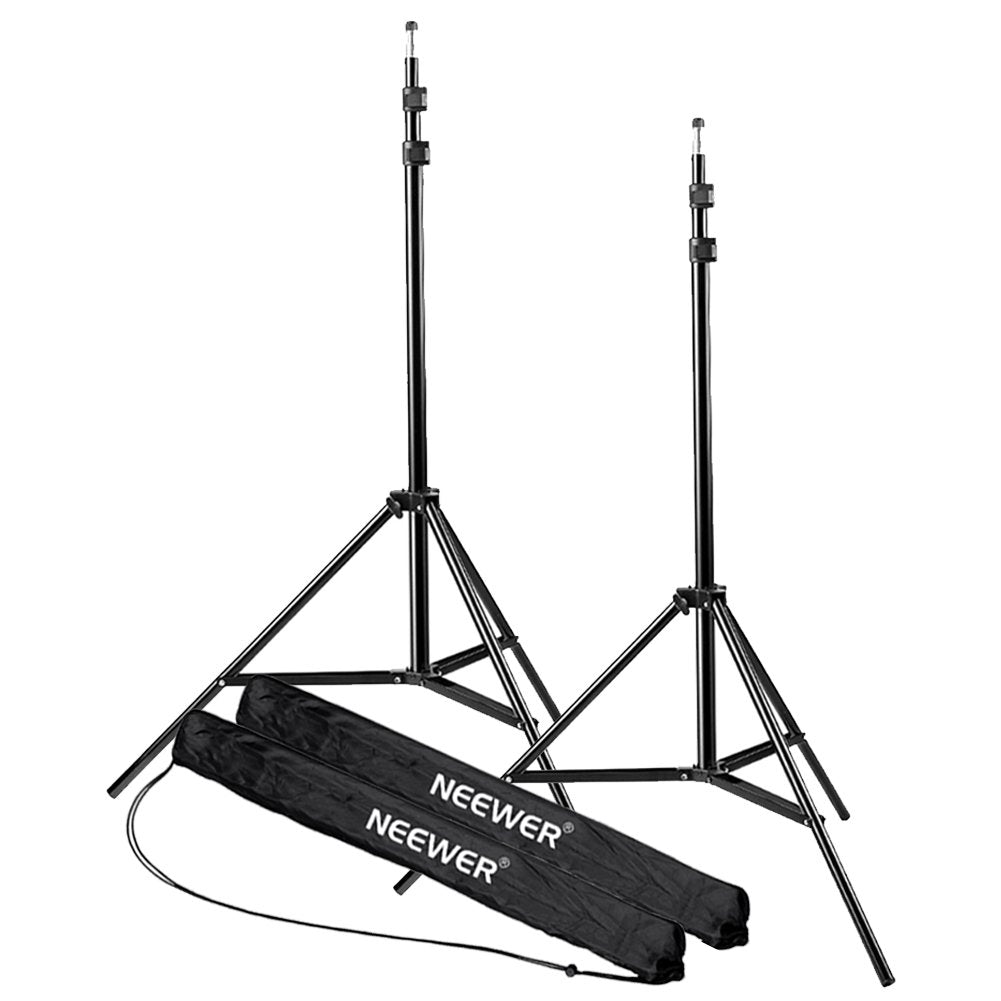 Neewer Photography Light Stand, 7 Feet / 210Cm Aluminum Alloy Photo Studio Tripod Stands For Video, Portrait And Photography Lig