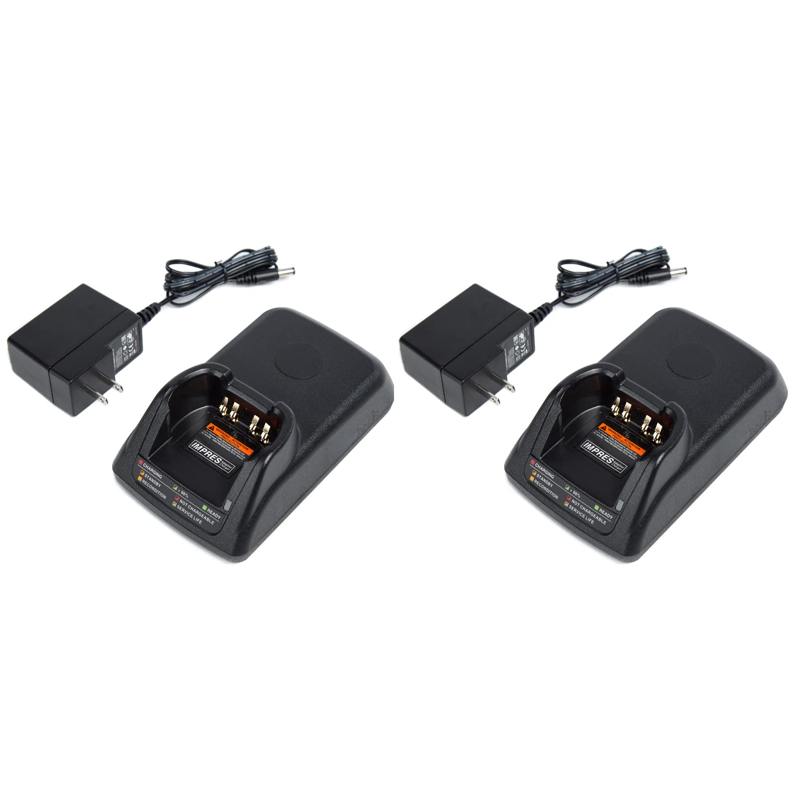 Rapid Charger For Motorola Apx6000 Apx6000Xe Apx8000 Apx8000Xe Radios Pmpn4174A Pmpn4174 Motorola Charger Single Unit Desktop Charger Replaced Wpln4232A Wpln4232(2 Pack)