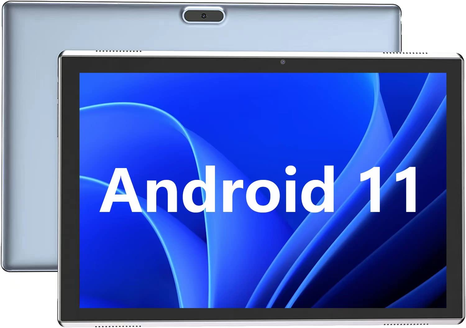 Tablet 10 Inch Tablets, Google Android 11 Tablet 10'', Quad Core Processor Tableta Computer With 32Gb Rom 2Gb Ram, 2+8Mp Camera 