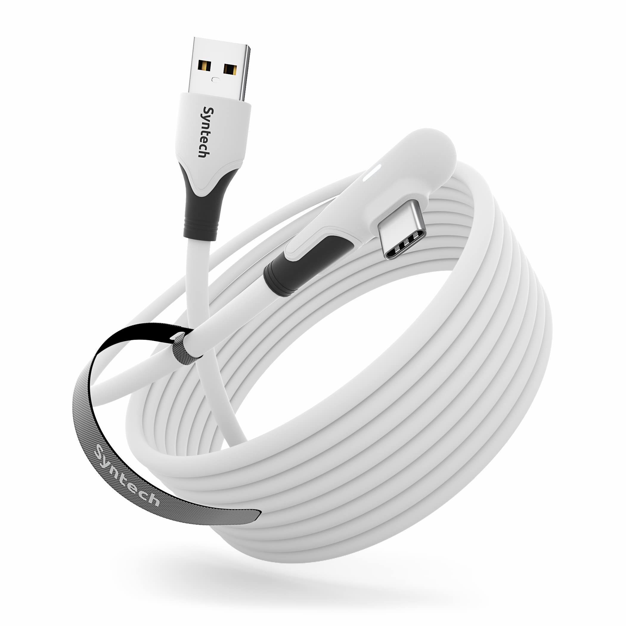 Syntech Link Cable 16Ft Compatible With Meta/Oculus Quest 3/Quest 2/Pro/Pico4 Accessories Vr Headset, High Speed Data Transfer C