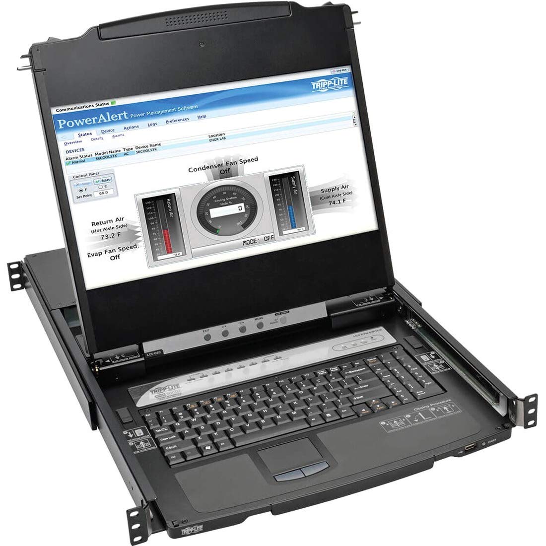 Eaton Tripp Lite Series Netdirector 8-Port 1U Rack-Mount Console Hdmi Kvm Switch