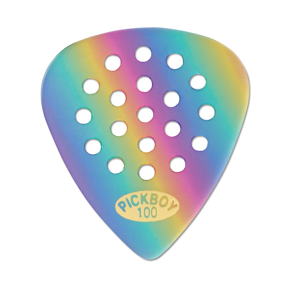Pickboy PosAGrip, Cellulose, Rainbow, 1.00Mm, 10 Picks