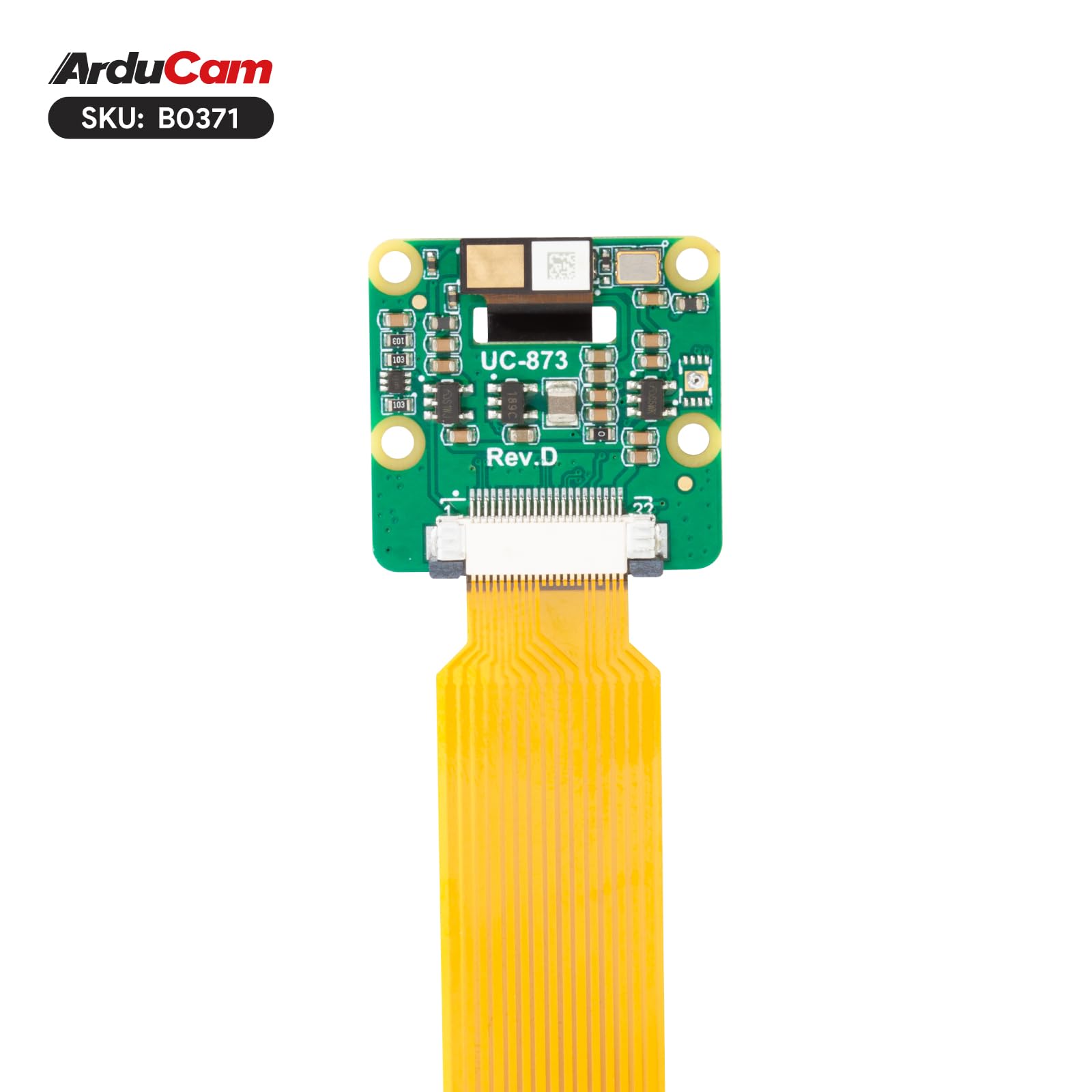 Arducam 16Mp Autofocus Camera Module For Raspberry Pi With Abs Case, Imx519 16 Megapixel High Resolution Autofocus Camera For Al