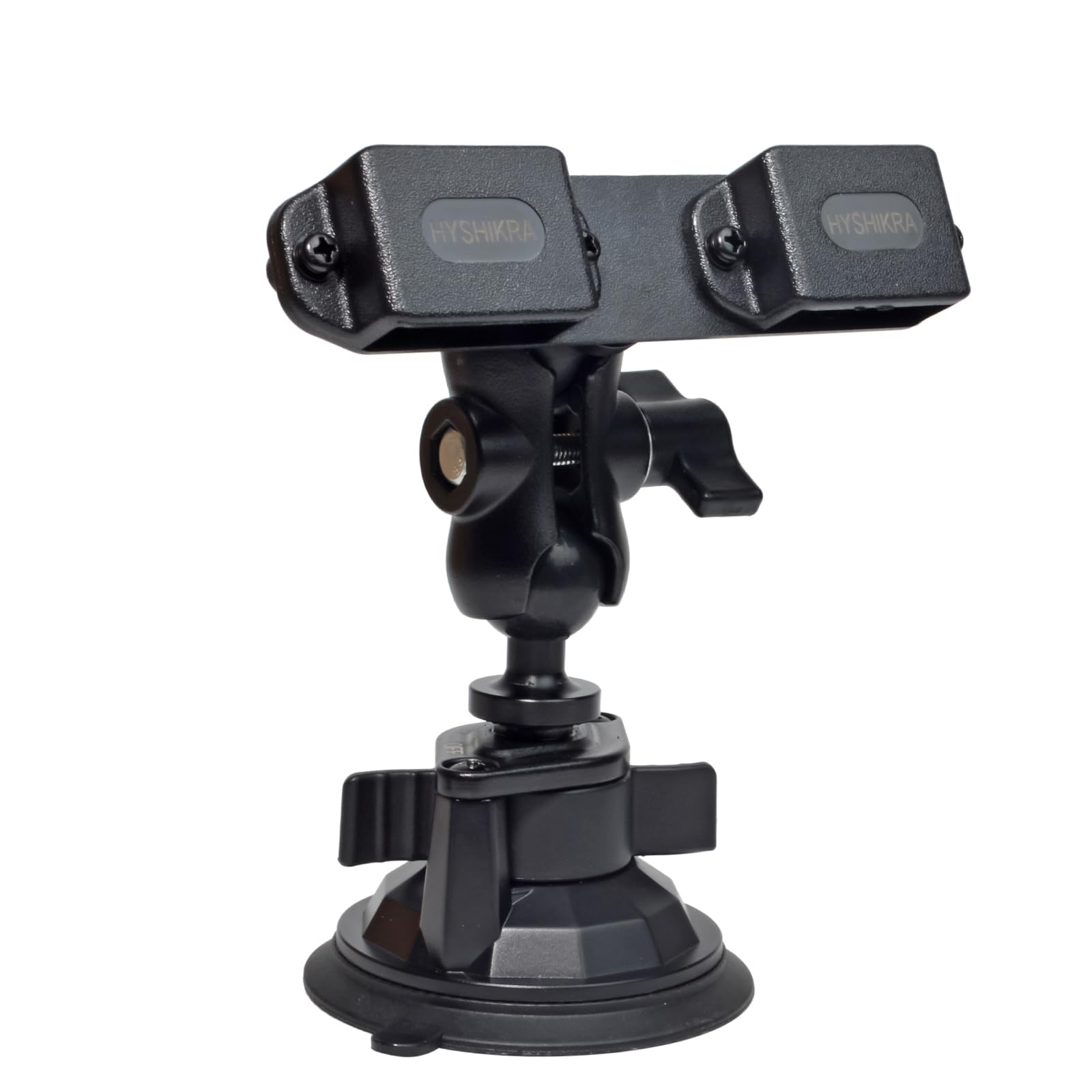 Hyshikra Handheld Radio Mount, Suction Cup Walkie Talkie Holder Bracket Windshield/Dashboard Compatible With Kenwood Baofeng Uv5