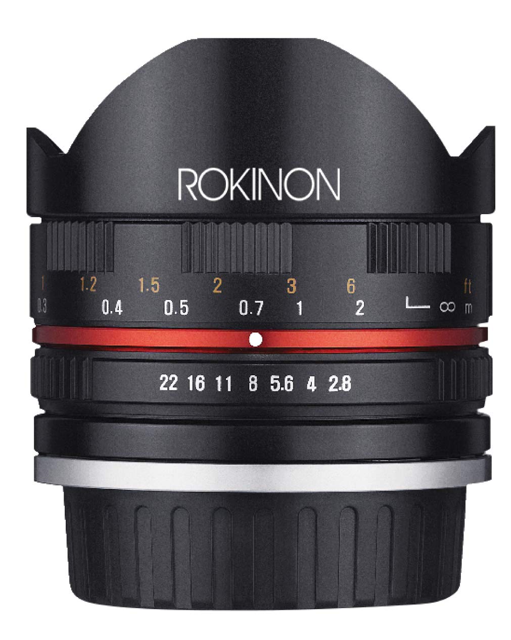 Rokinon 8Mm F2.8 Umc Fisheye Ii (Black) Lens For Fuji X Mount Digital Cameras (Rk8Mbk28 Fx)