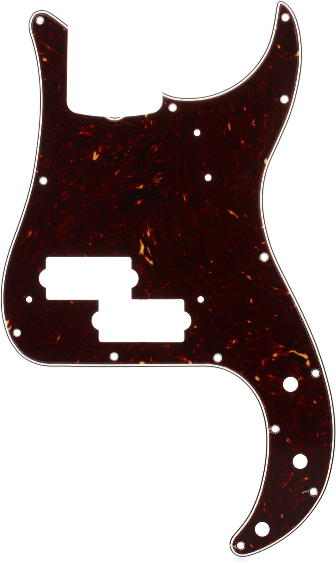 Fender Pure Vintage Pickguard, 63 Precision Bass, 13-Hole - Tortoise Shell