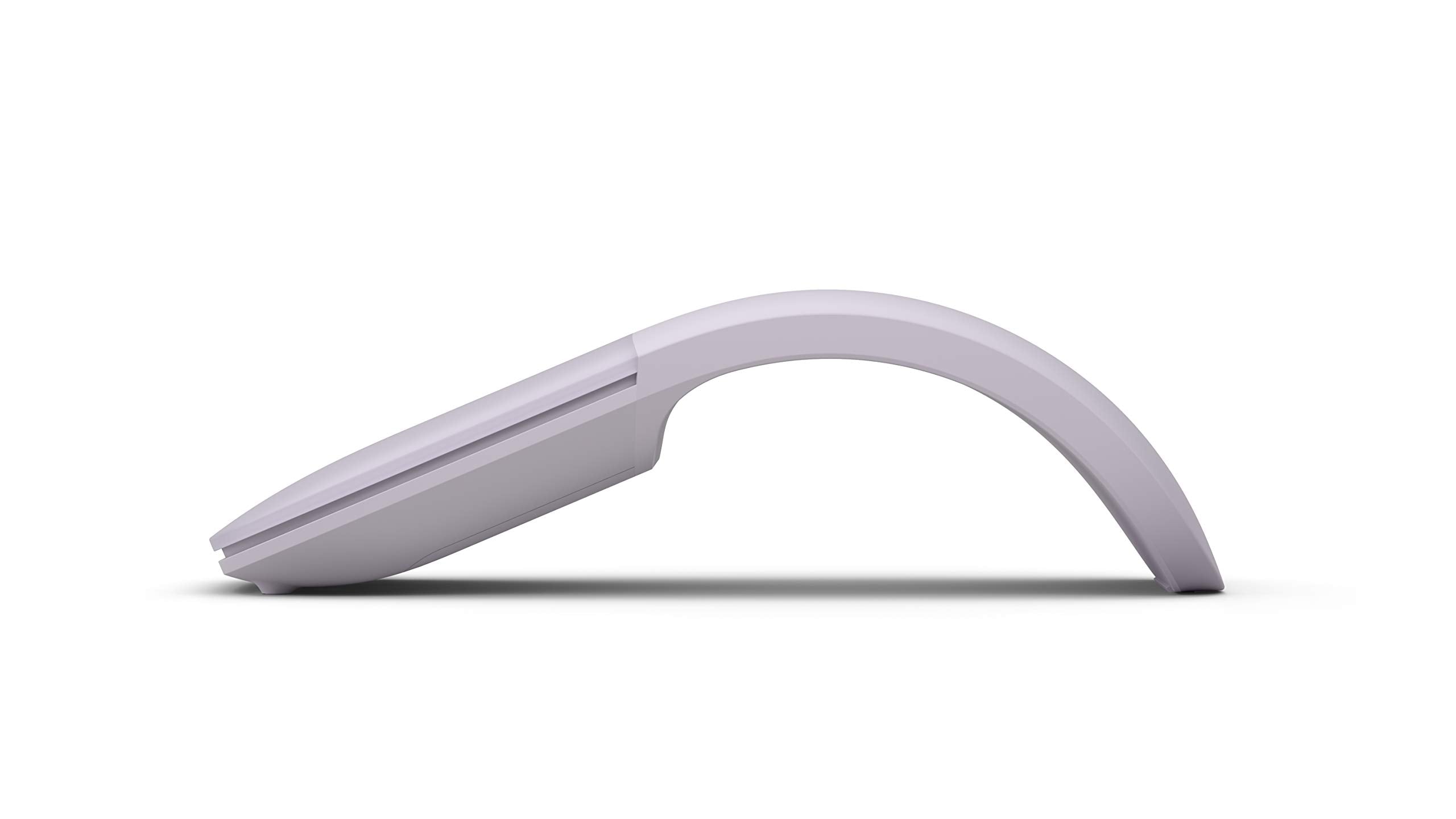 Microsoft Arc Mouse   Lilac .Sleek,Ergonomic Design, Ultra Slim And Lightweight, Bluetooth Mouse For Pc/Laptop,Desktop Works Wit