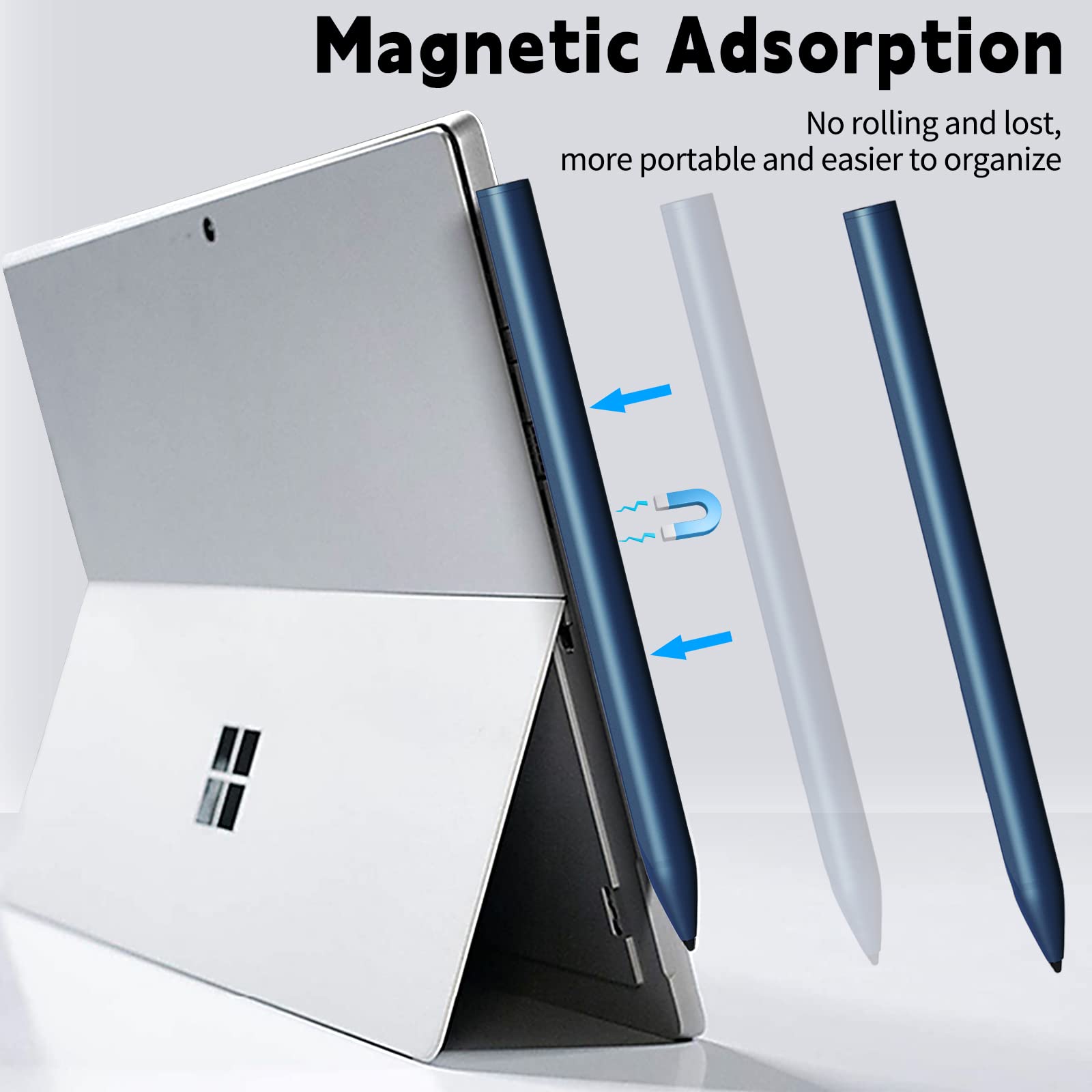 Sssgrgb Stylus Pen For Microsoft Surface Pro9/8/X/7/6/5/4/3 Surface Go 3/2/1 Surface 3/Laptop/Studio/Book 4/3/2/1Hp Asus With 40