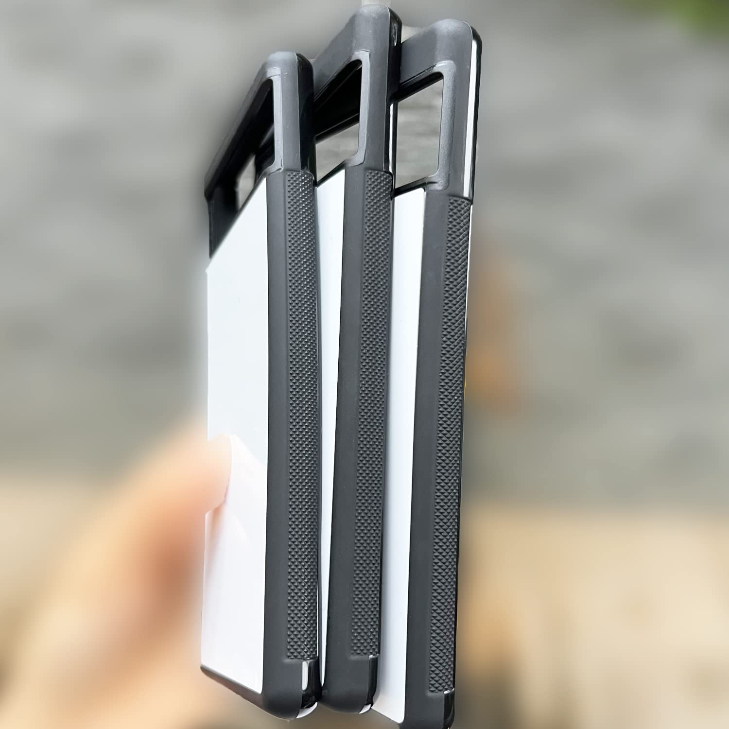 Justry 5Pcs Sublimation Blanks Phone Case Bulk Covers Compatible With Google Pixel 6 Pro (2021), Easy To Sublimate Diy Customize