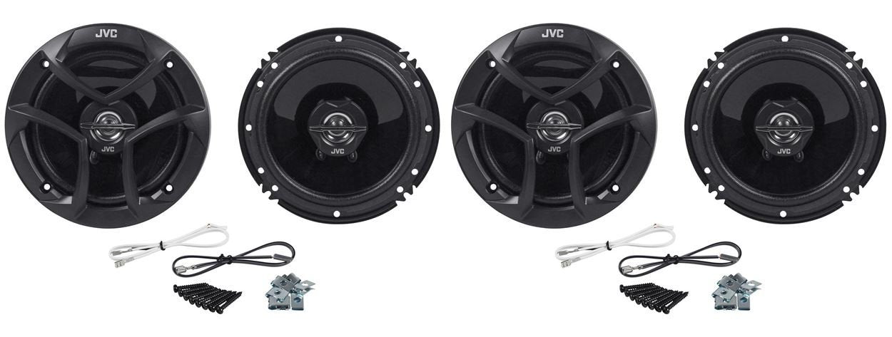 Jvc (2) Cs J620 Pairs Of 6.5'' 2 Way Coaxial Car Speakers