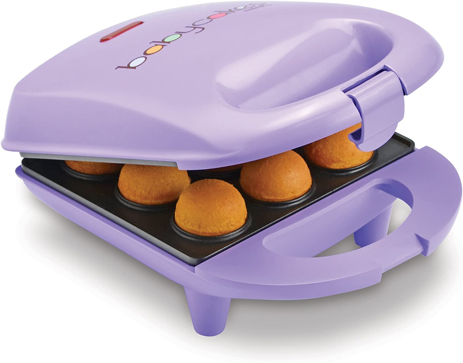 Babycakes Mini Cake Pop Maker By Select Brands   Easy To Use Cake Pop Machine   Cake Pop Recipes Included   Non Stick Coating, N