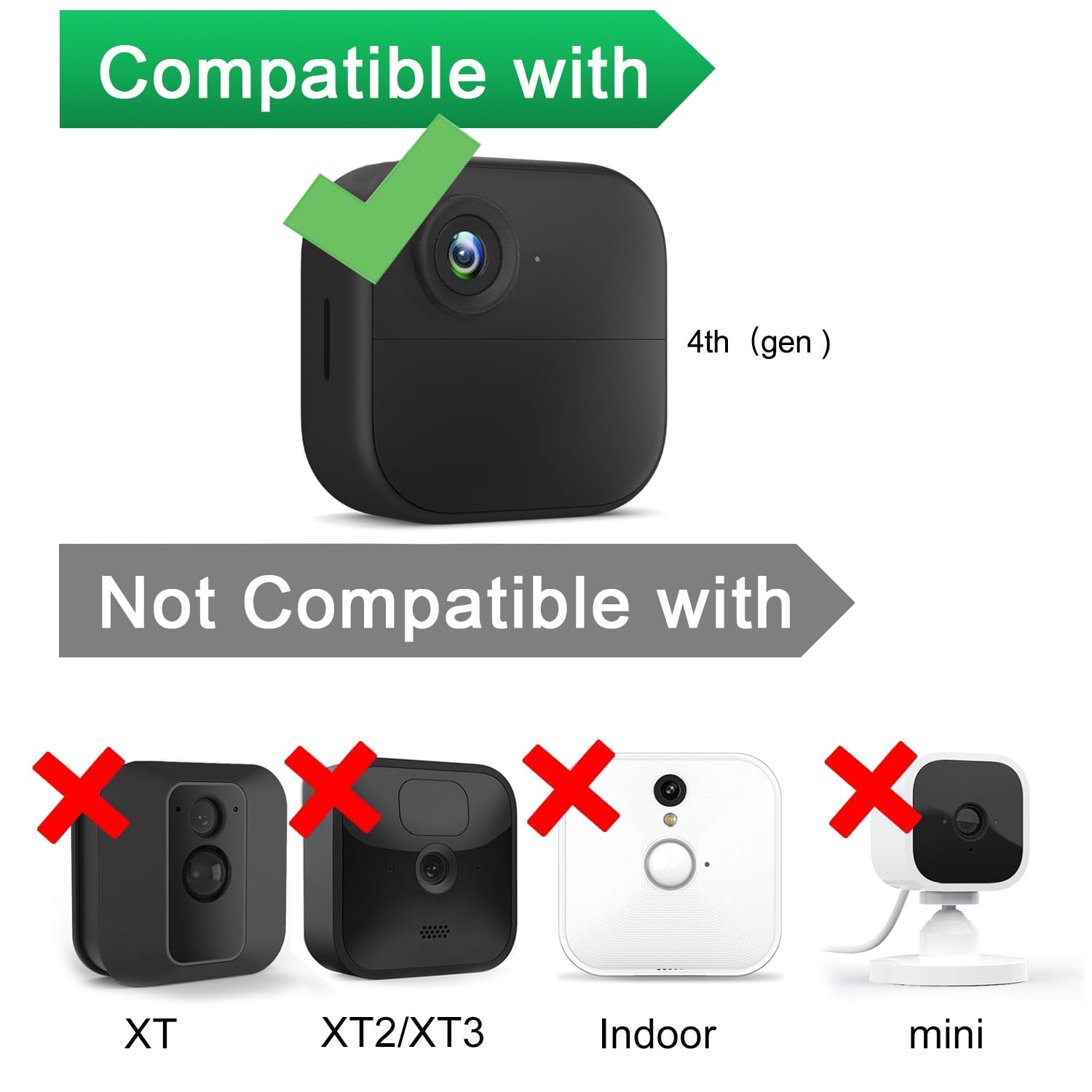 Itodos 2 Pack 25Ft/7.5M Power Cable And Adapter Compatible With Blink Outdoor 4 (4Th Gen), Weatherproof Outdoor, Flat Charging C