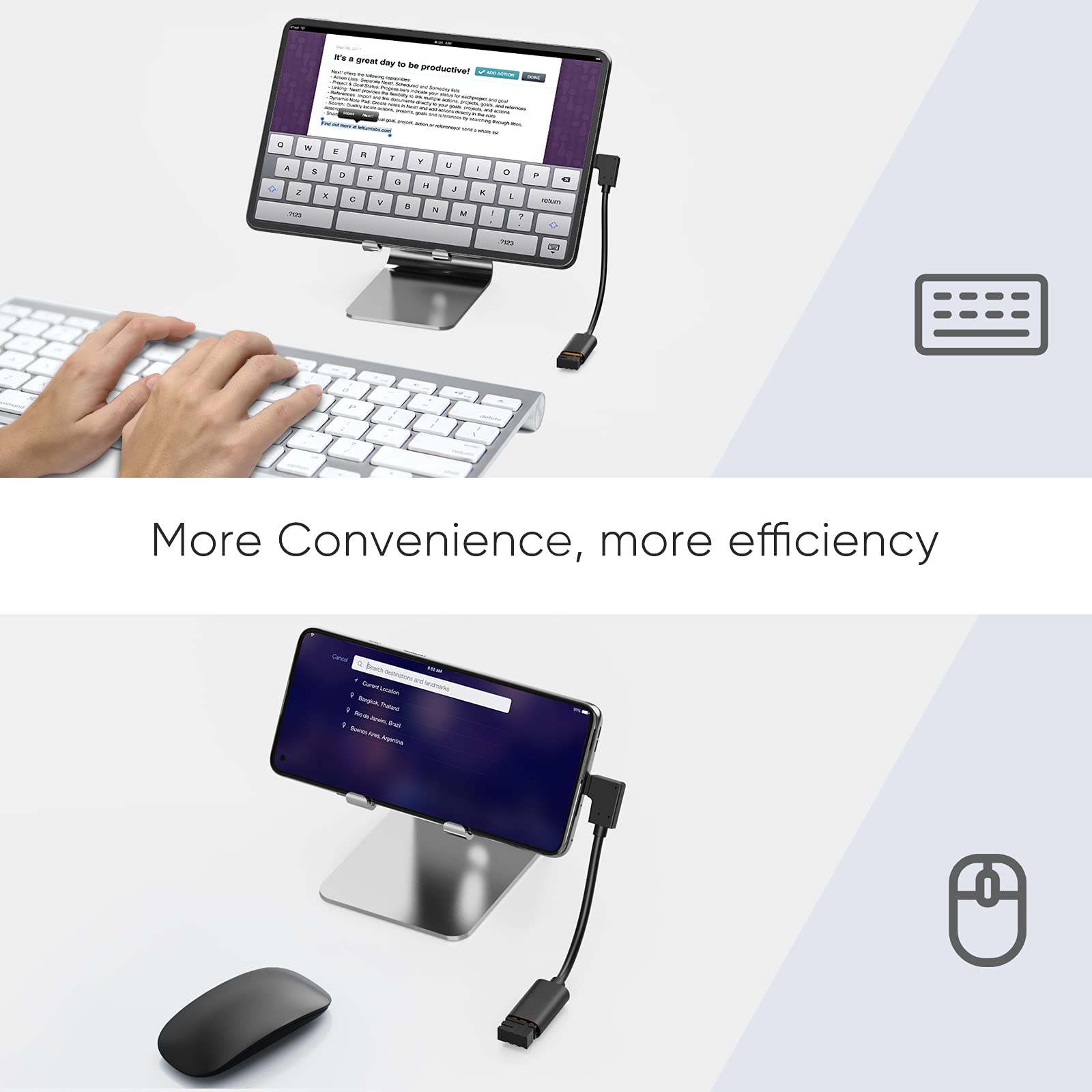 Cablecreation Type C To Usb 3.0 Adapter, 90 Degree Usb C Male To Usb A Female Otg Cable Adapter, Compatible With Macbook Pro, Sa