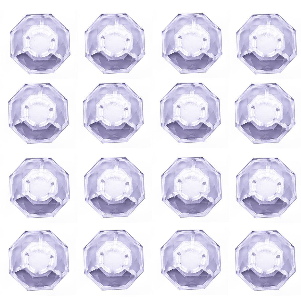 Jiayouy Clear Diamond Style Guitar Effect Pedal Footswitch Toppers Foot Nail Cap Protection Cap For Guitar Effect Pedal Protecti