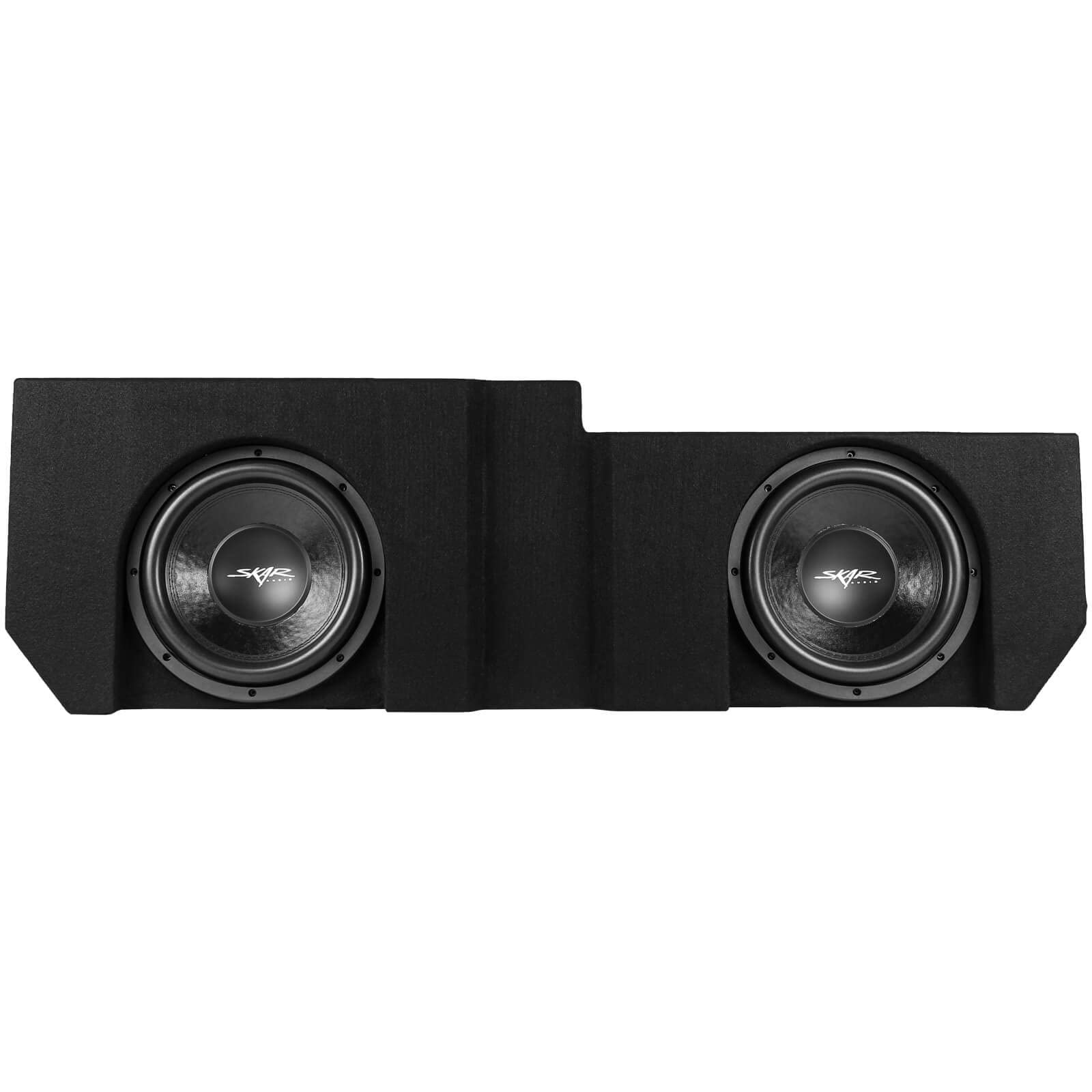 Skar Audio Dual 12 Loaded Ported Subwoofer Enclosure Compatible With 2019-2025 Chevrolet Silverado/Gmc Sierra Crew Cab Trucks