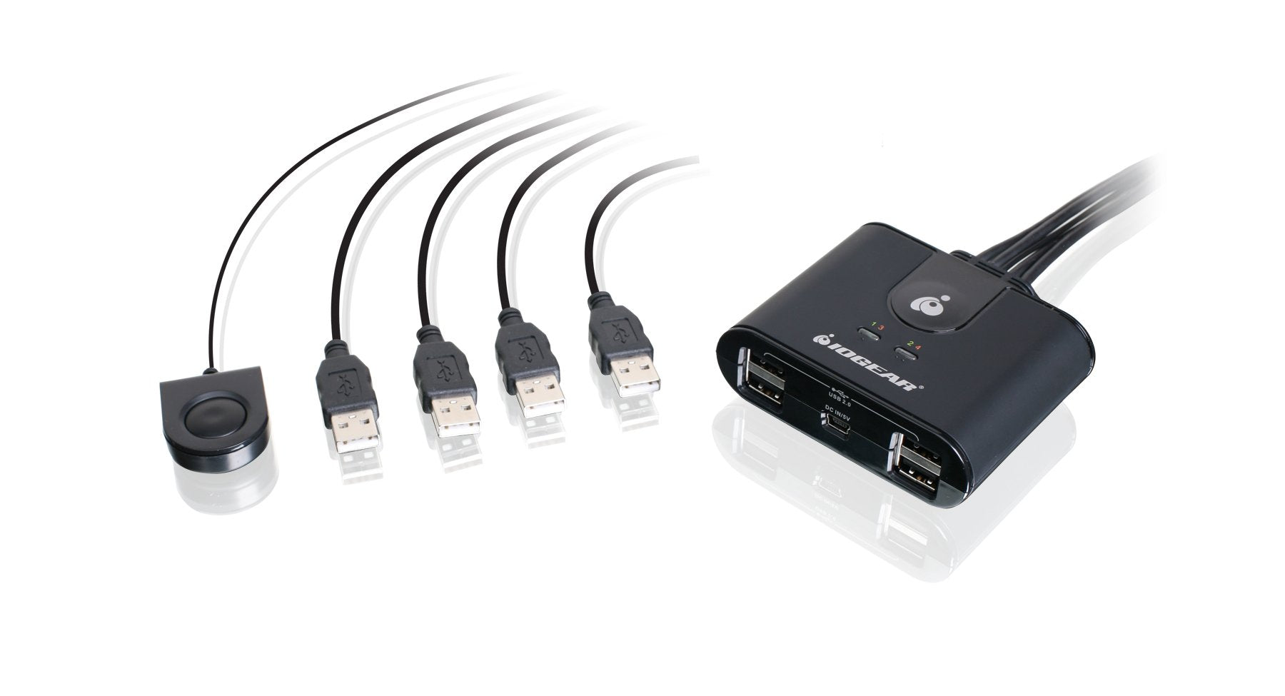 Iogear Peripheral Sharing Switch