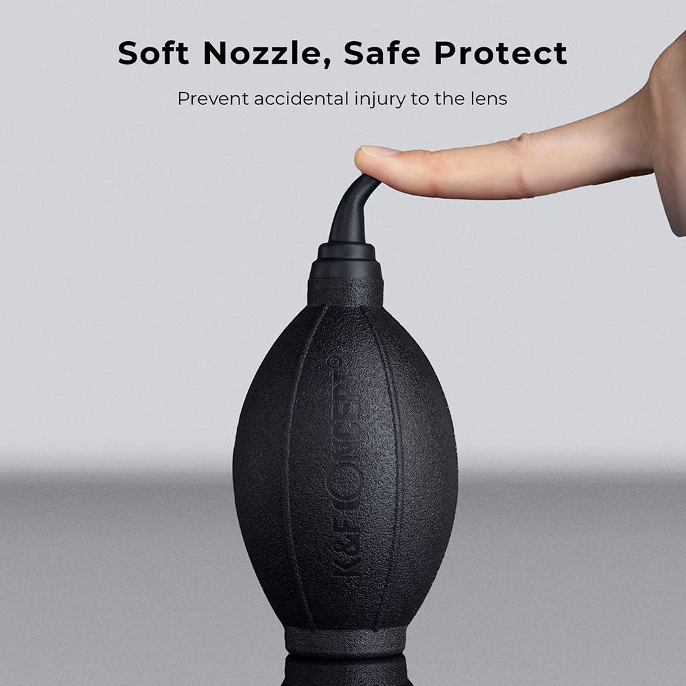 K&F Concept 4 In 1 Camera Lens Cleaning Kit With Lens Cleaning Pen, Camera Air Blower, Microfiber Cleaning Cloth, Lens Cleaner K