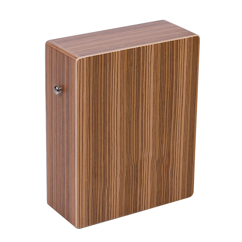 EXCLUZO C68Z Portable Traveling Cajon Box Drum Hand Drum Wood Percussion Instrument with Strap Carrying Bagbuzhi