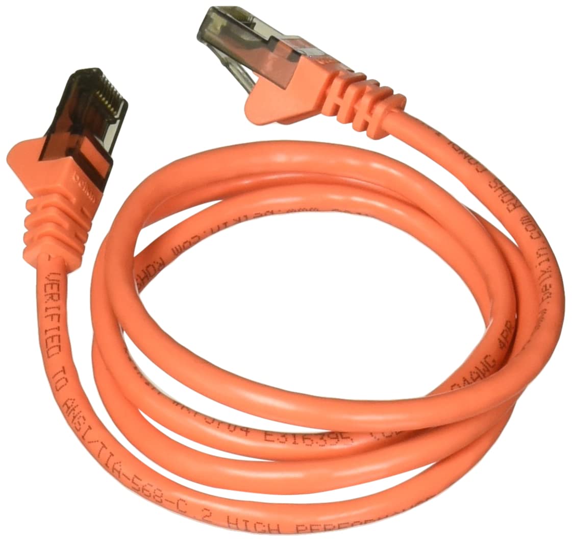 Belkin Cable,Cat6,Utp,Rj45M/M,3,Org,Patch,Snagless