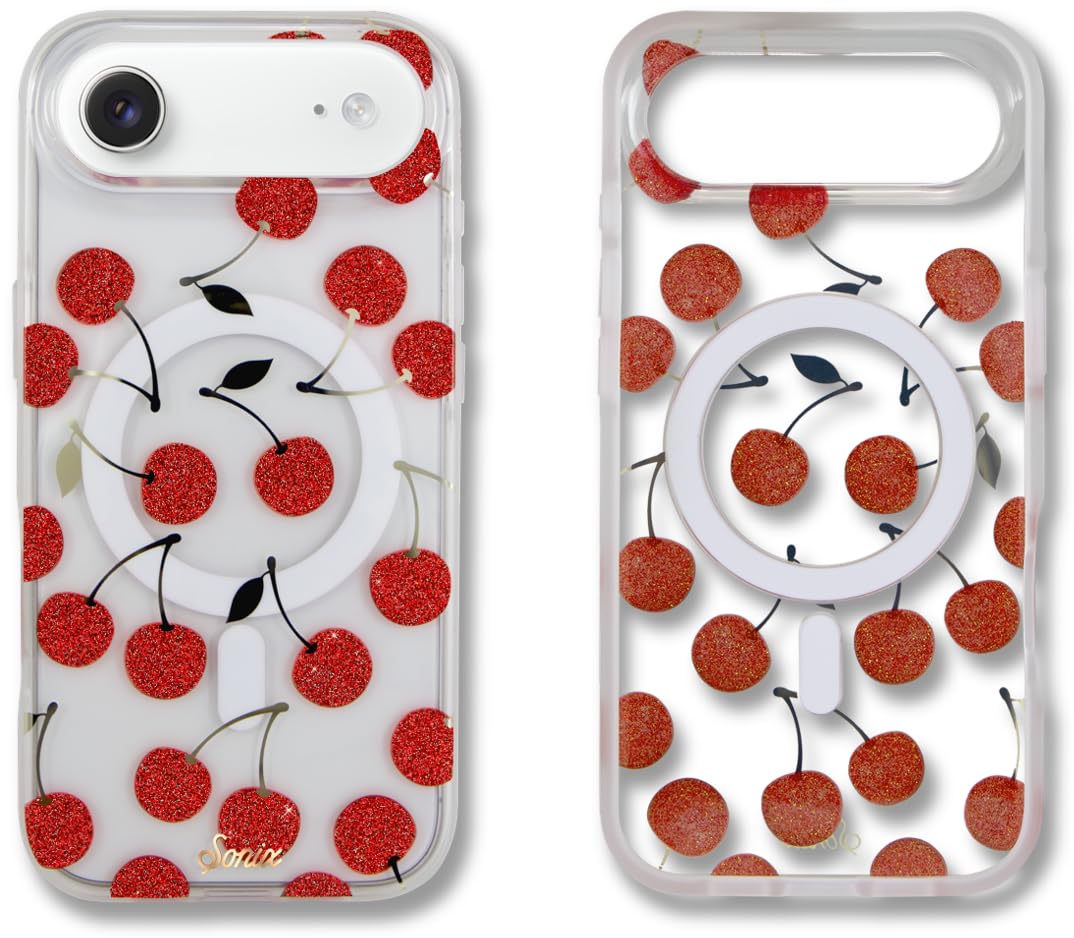 Sonix Case for iPhone 17 Air | Compatible with MagSafe | 10ft Drop Tested | Cherry On Top