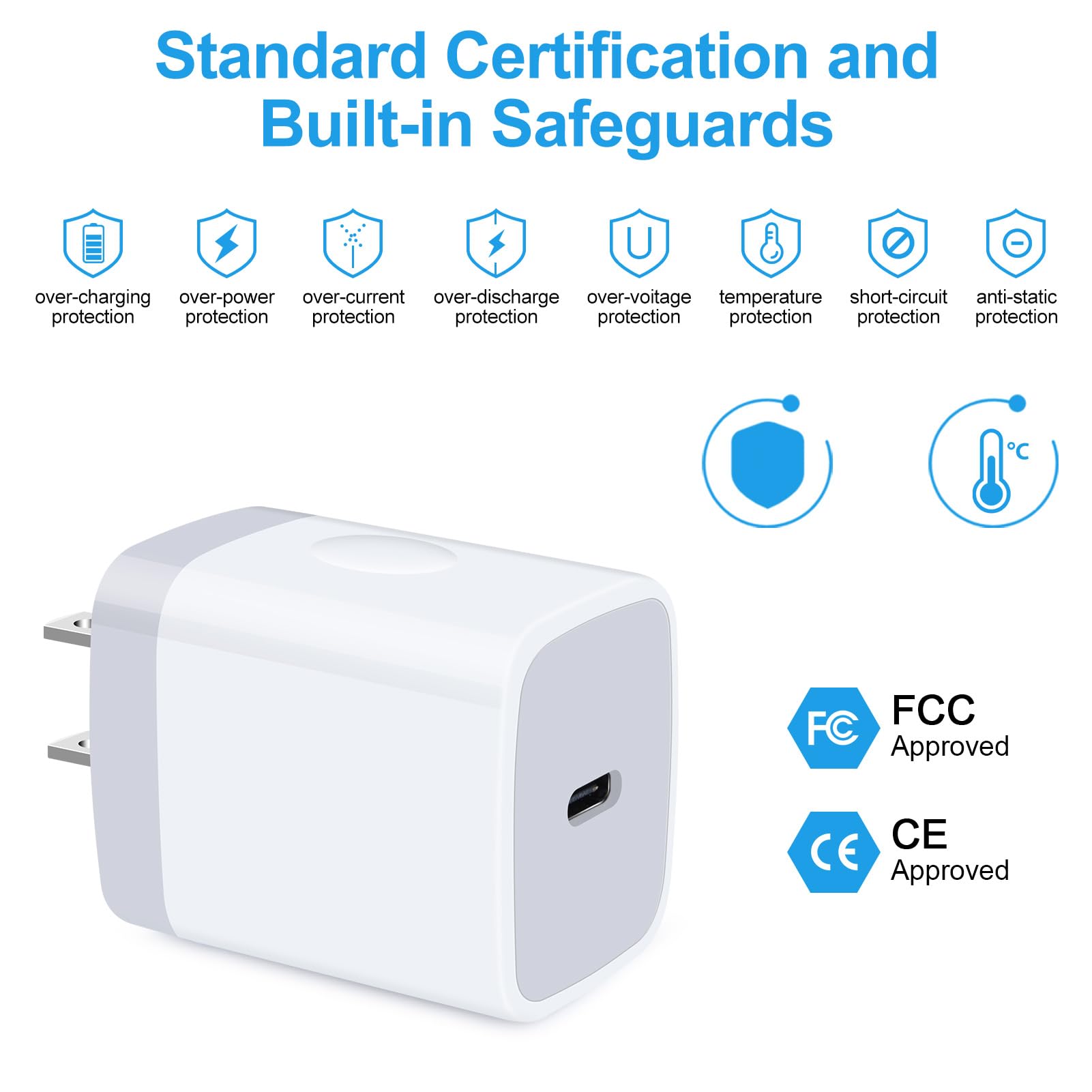 Usb C Box Fast Wall Charger For Samsung Galaxy S25/S24 Fe/A16/A17/A36/A15/A56/A14 5G/A35/S23 Fe/S22/S21 Fe 5G/A13/A54/A03S/S21/A