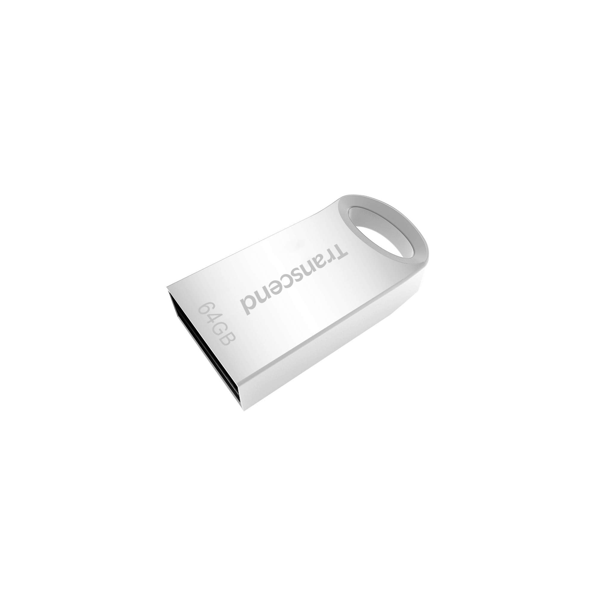 Transcend 64Gb Jetflash 710 Usb 3.1/3.0 Flash Drive (Ts64Gjf710S), Silver