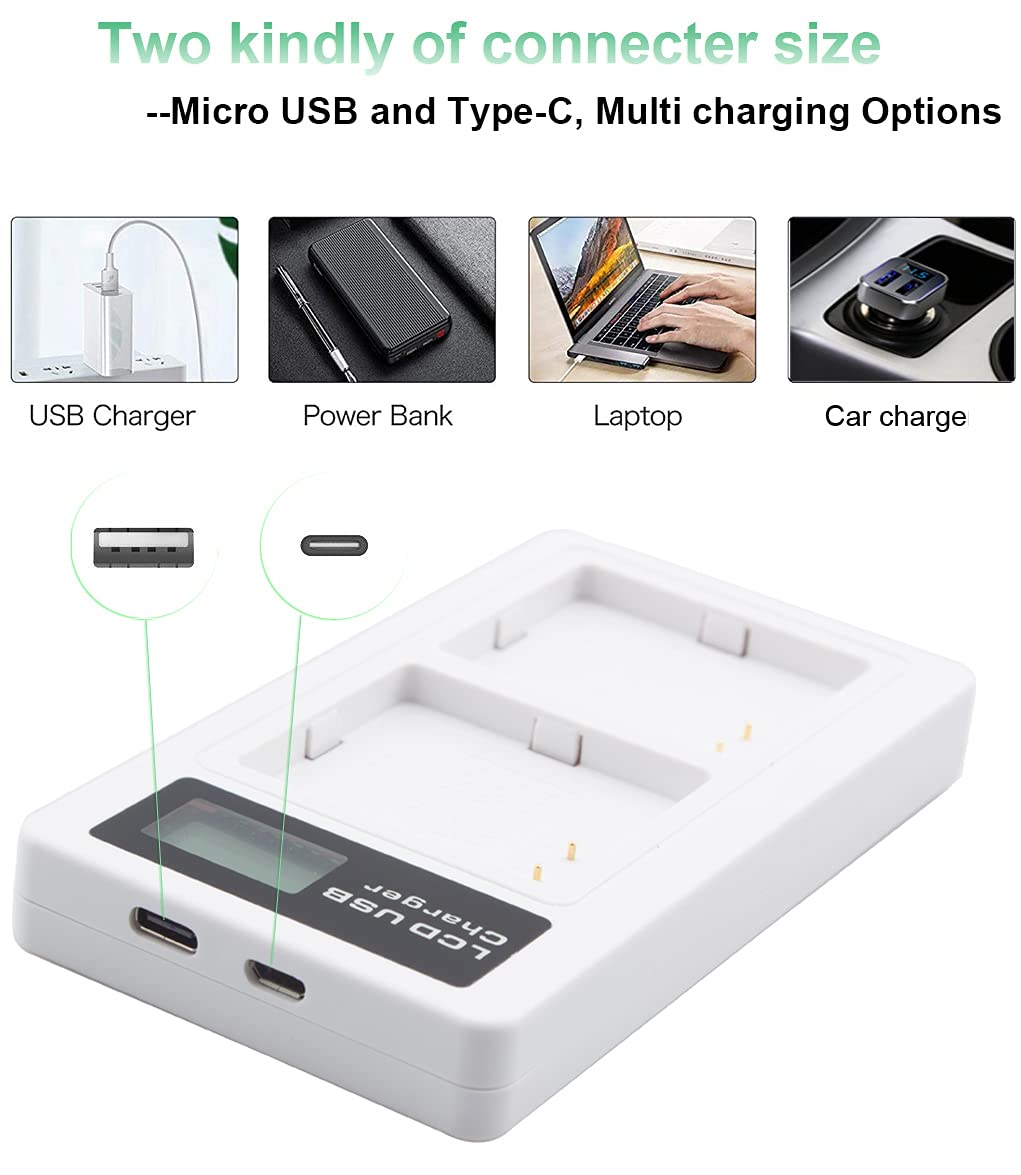 2 Pack Rechargeable Battery And Dual Battery Charge Station Fit For Arlo Pro/Arlo Pro 2 Camera [7.2V/2440Mah]