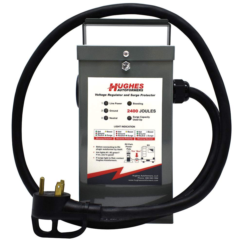 Hughes Voltage Booster With Surge Protection   30 Amp