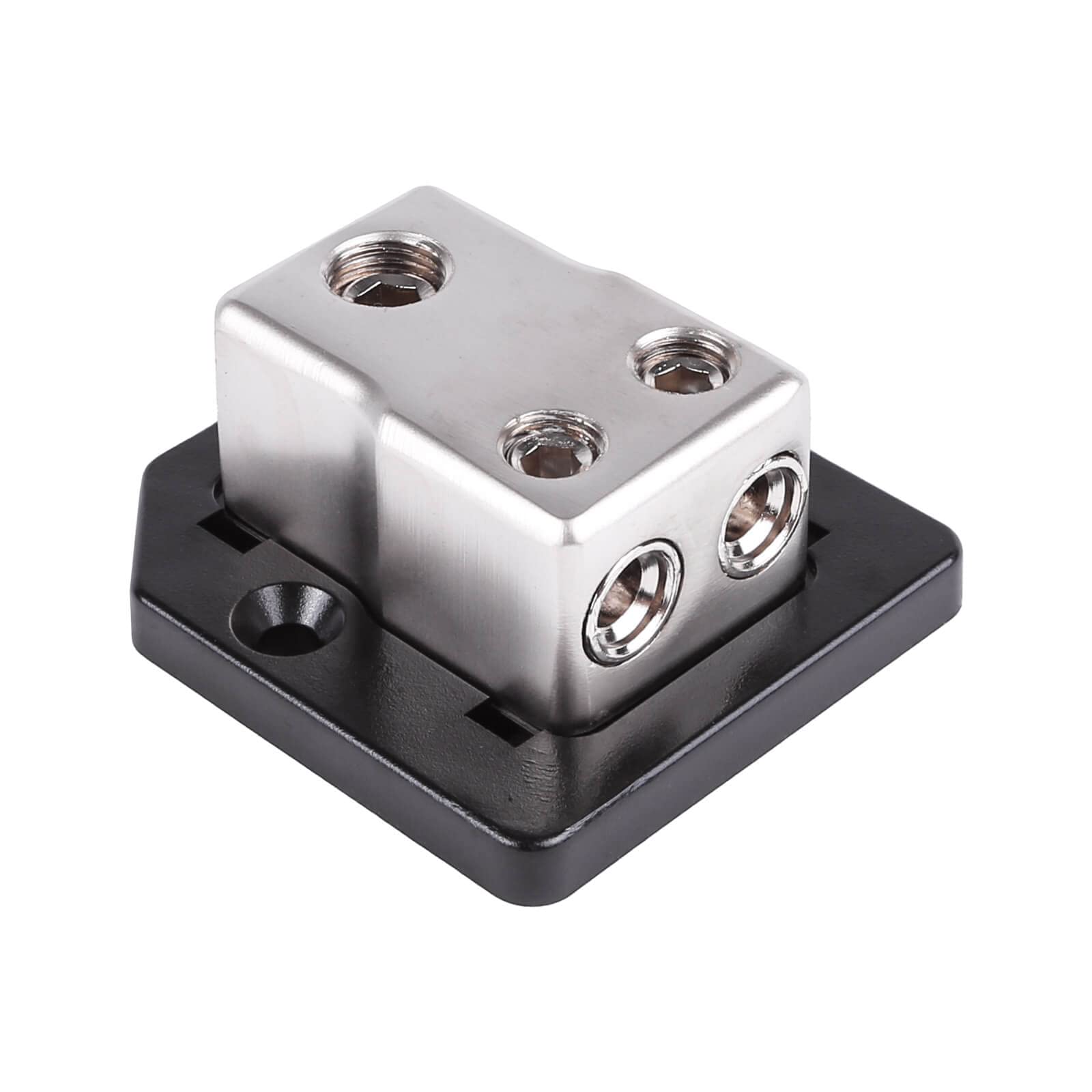 Skar Audio X1 0/4 Gauge Input To X2 4/8 Gauge Outputs Power Distribution Block (Sk Dist Blk1)