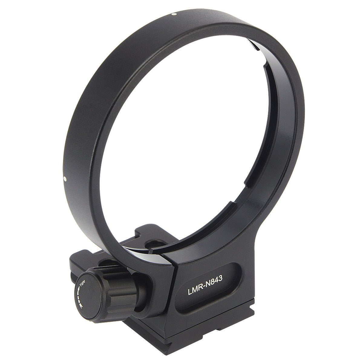 Haoge Lmr N843 Lens Collar Replacement Foot Tripod Mount Ring For Nikon Af 80 400Mm F/4.5 5.6D Ed Vr And Nikon Af S Nikkor 300Mm F/4D If Ed Lens Built In Arca Type Camera Quick Release Plate