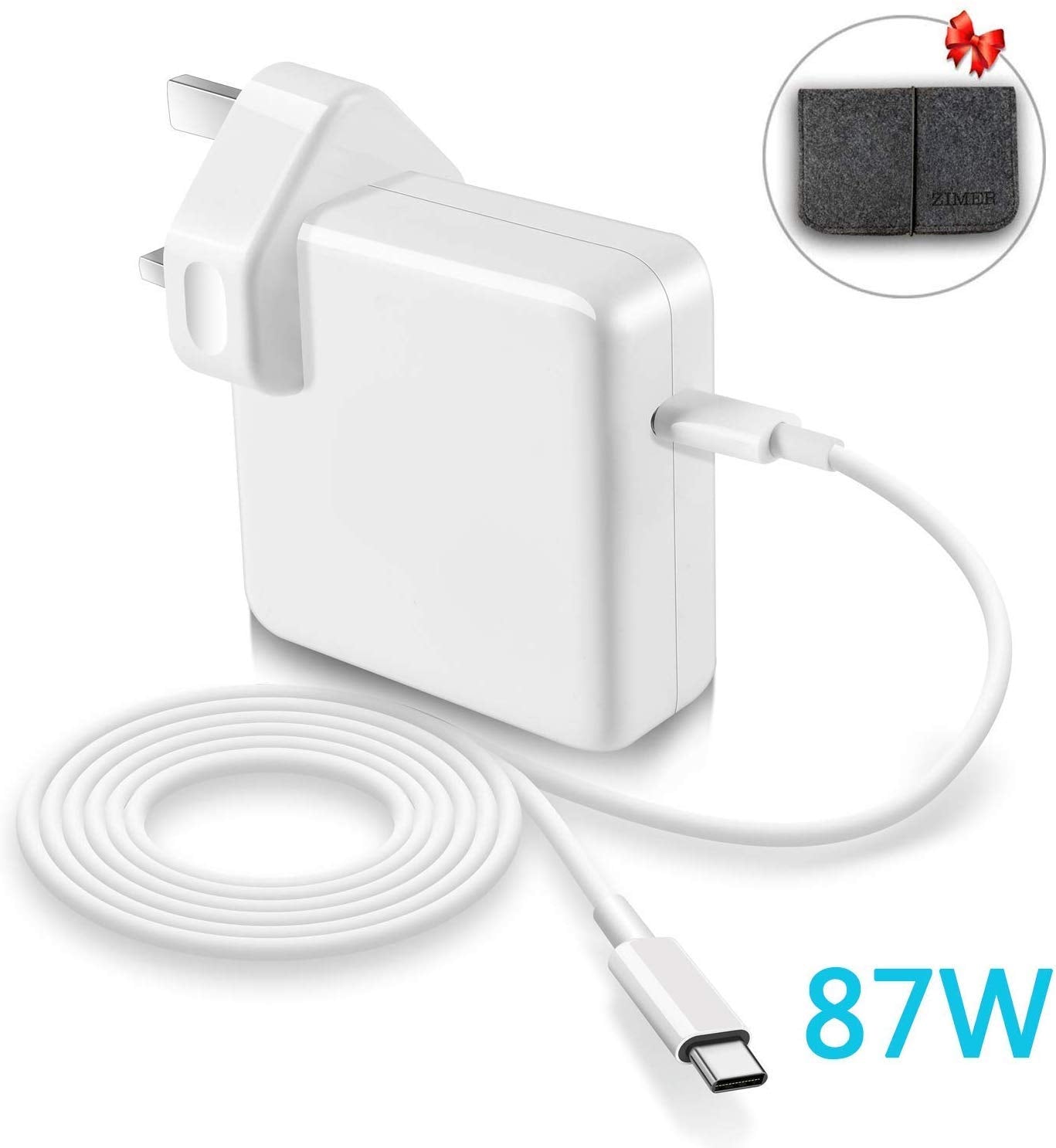 Mac Ac Power Charger Adapter United Kingdom Wall Plug Duckhead, Seoyo Converter Travel Charger Uk Standard Adapter Compatible Wi