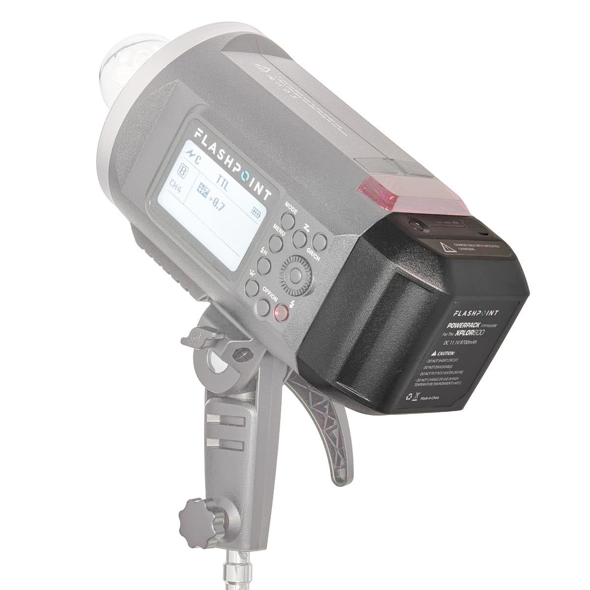 Flashpoint Battery Power Pack Unit For The Xplor 600 Series Monolight (Wb87)