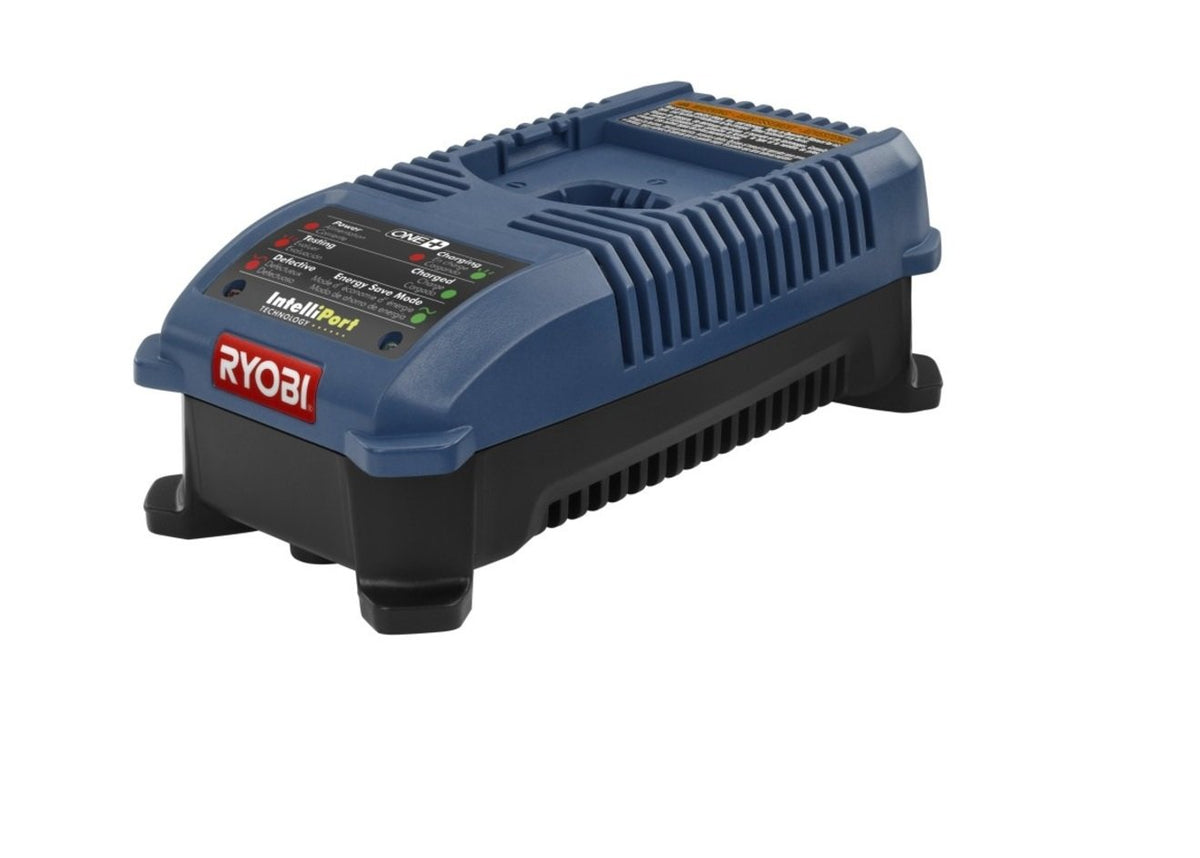 Ryobi P118 Lithium Ion Dual Chemistry Battery Charger For One+ 18 Volt Batteries (Battery Not Included / Charger Only)