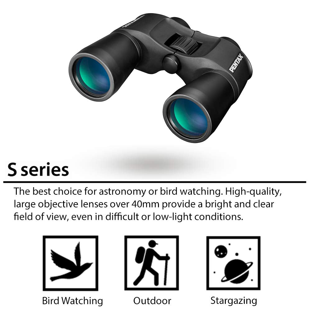 Pentax Sp 12X50 Vision Porro Prizm Binocular With Bak4 Prism, Fully Multi Coated Optics Large Objective Lens Contrast Rich, Brig