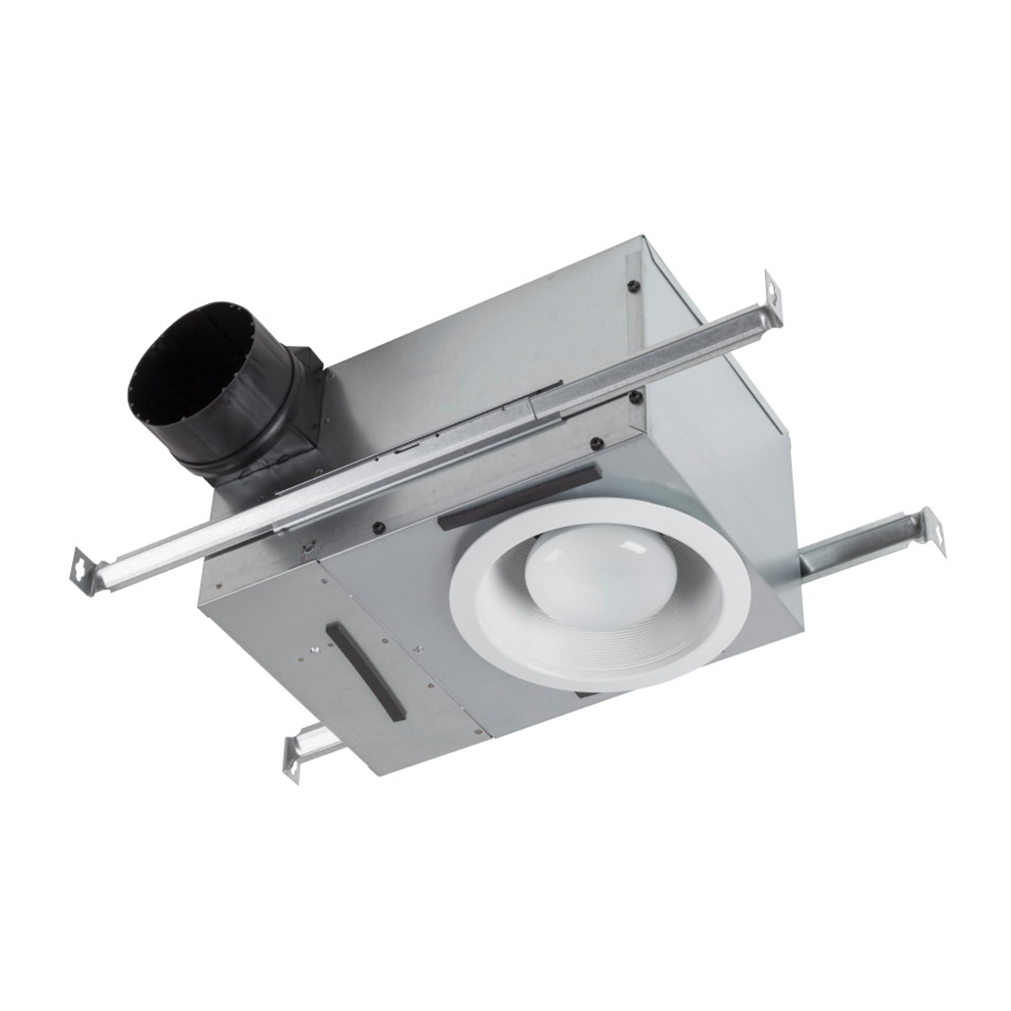 Broan Nutone 744L Recessed Light Ventilation Fan, Selectable Speed 50 80 Cfm, 0.3 2 Sones, White
