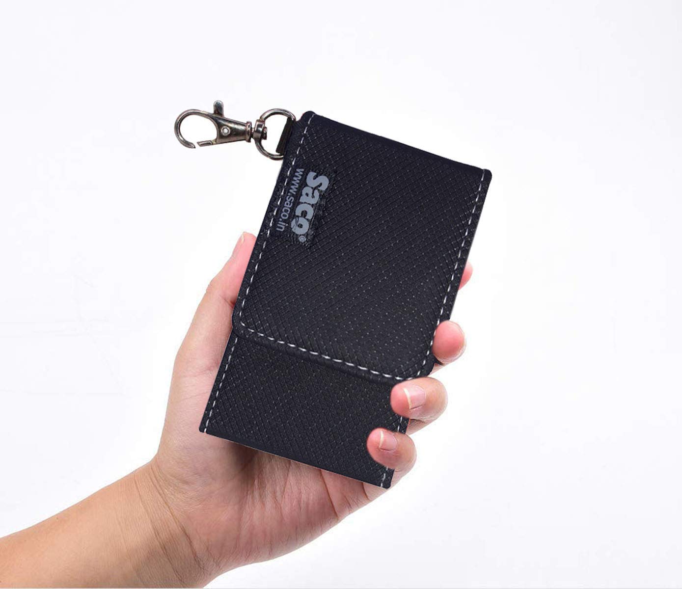 Saco External Hard Disk Protector Shock Resistant Travel Carrying Case Pouch Cover For Samsung T7 Shield 1Tb/ 2Tb/ 4Tb Portable