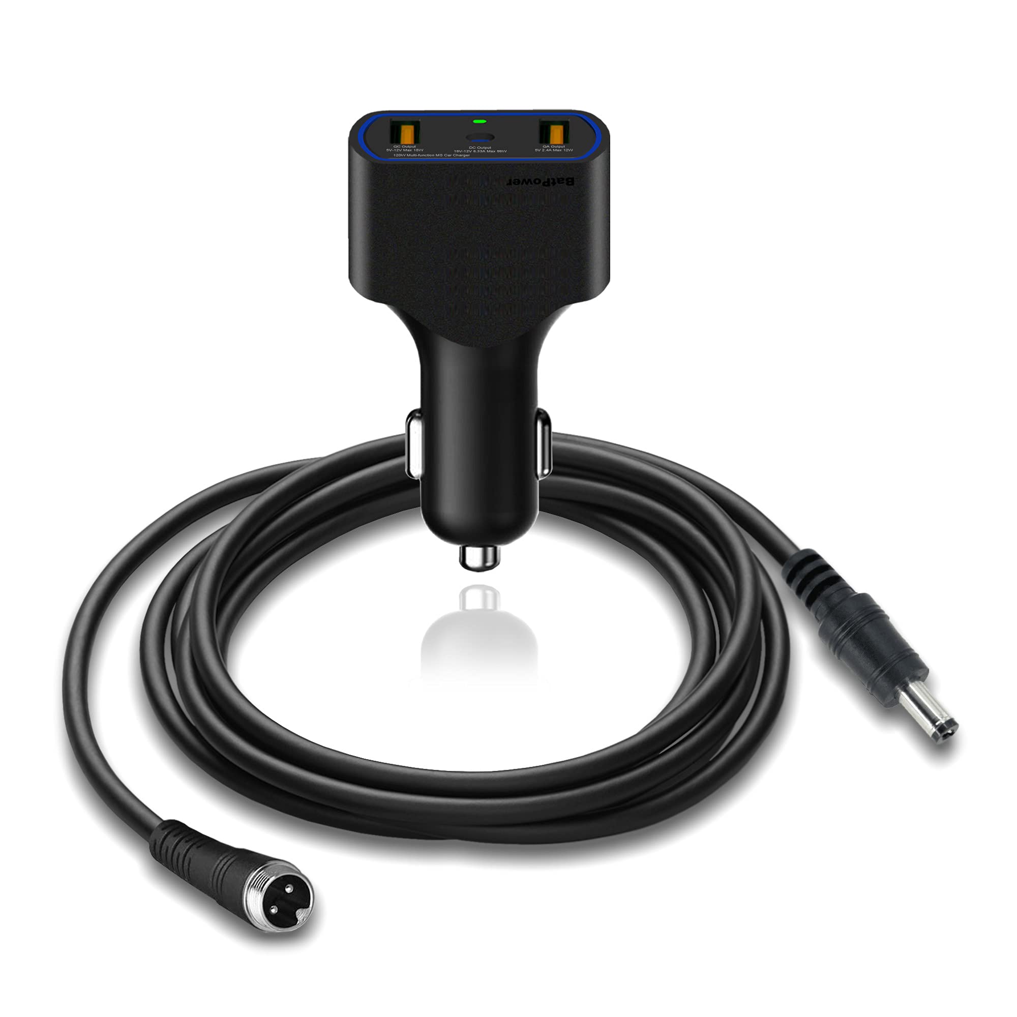 120W Electric Reel Battery Car Charger For Batpower Prof Prob Pros Bm2300 Lb3100 Bm2600 Bm2900 Bm3200 Bm3000 Bm Daiwa Electric F