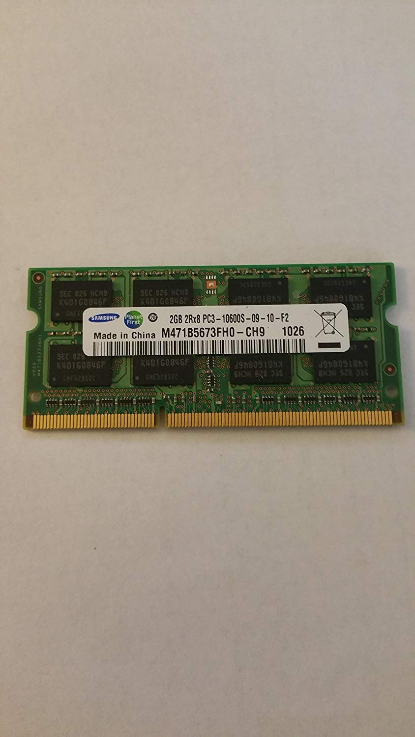 Samsung 2GB DDR3 RAM PC3-10600 204-Pin Laptop SODIMM