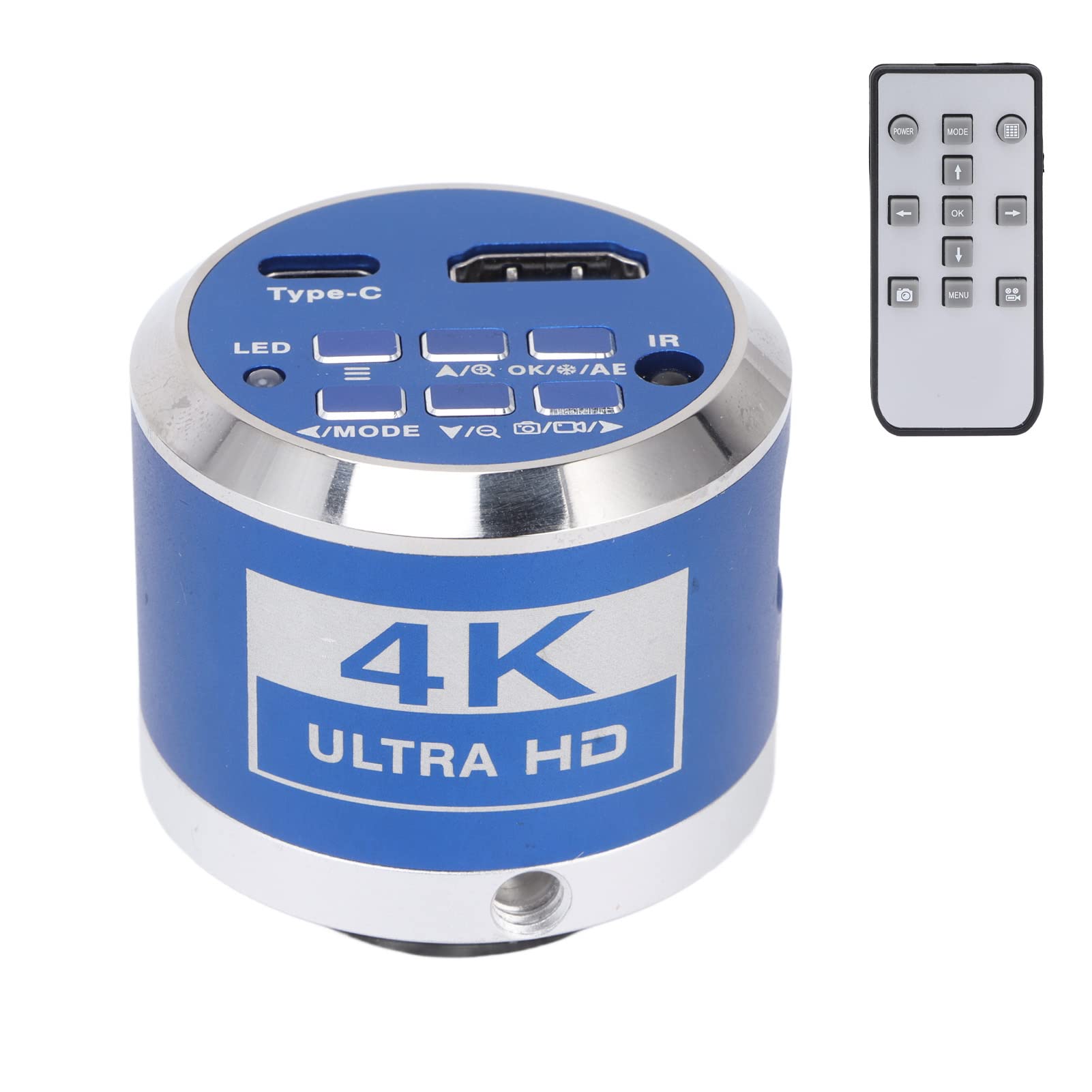 Bter Digital Microscope Camera, 4K Hdmi Electronic Industry Microscope Camera, Professional Digital Video Industry Camera With R